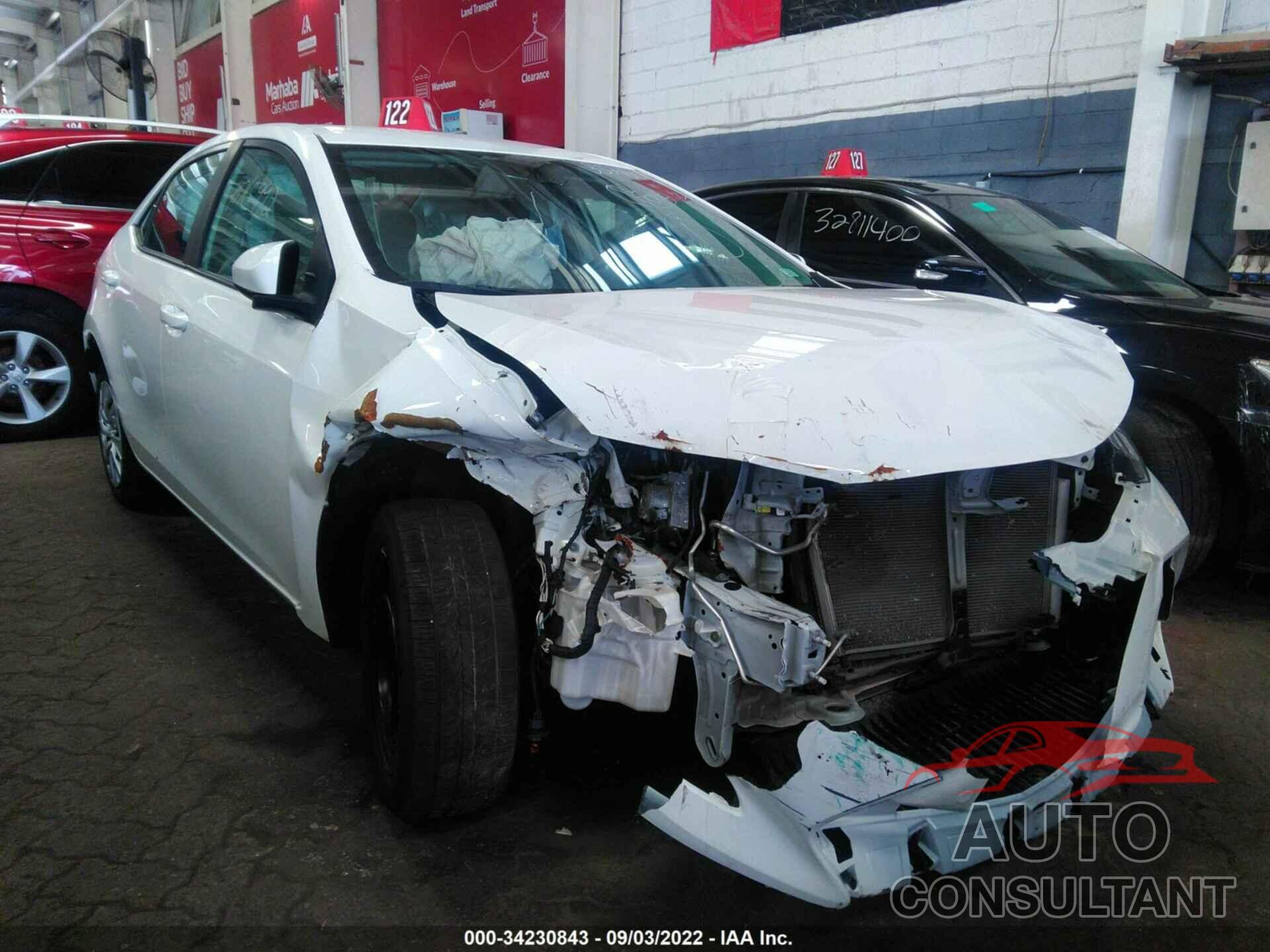 TOYOTA COROLLA 2019 - 00FBURHE5KP937100