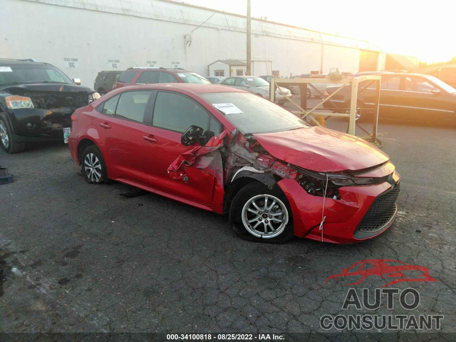 TOYOTA COROLLA 2021 - JTDEAMDE2MJ024851