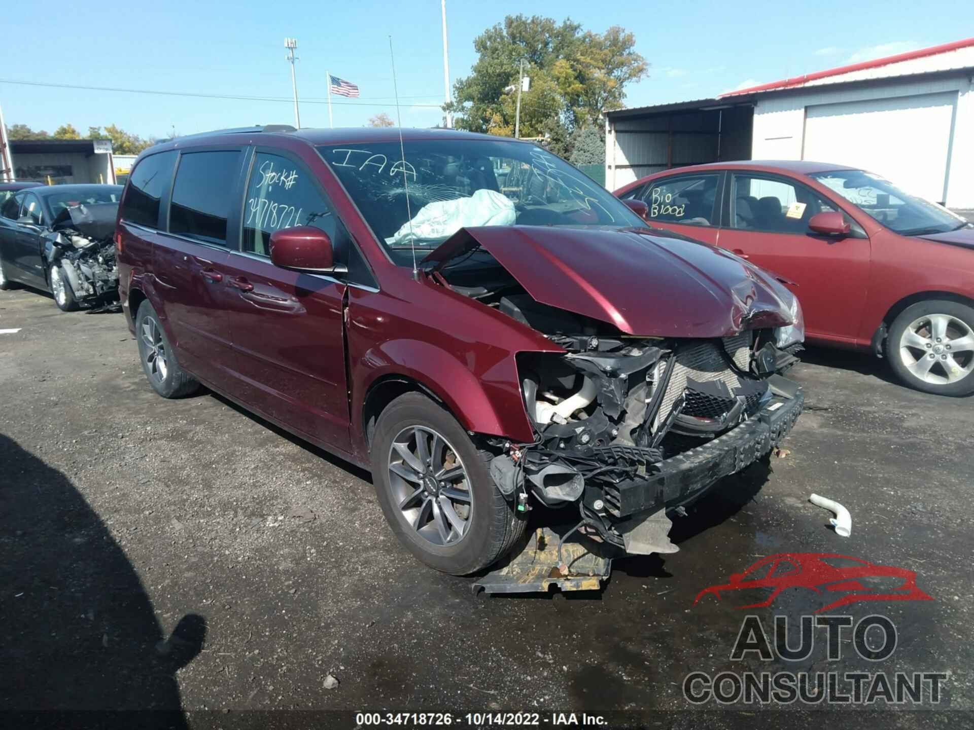 DODGE GRAND CARAVAN 2017 - 2C4RDGCG2HR806887