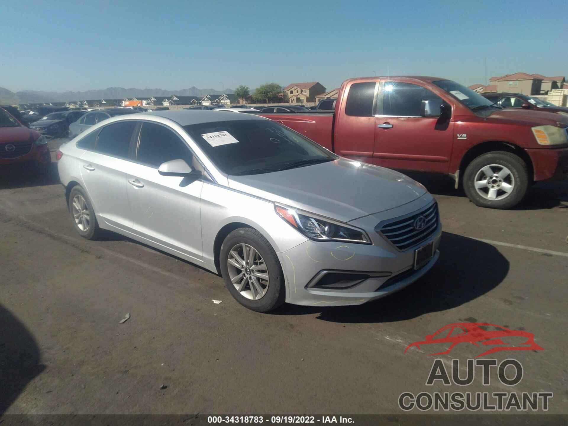 HYUNDAI SONATA 2017 - 5NPE24AF2HH442352