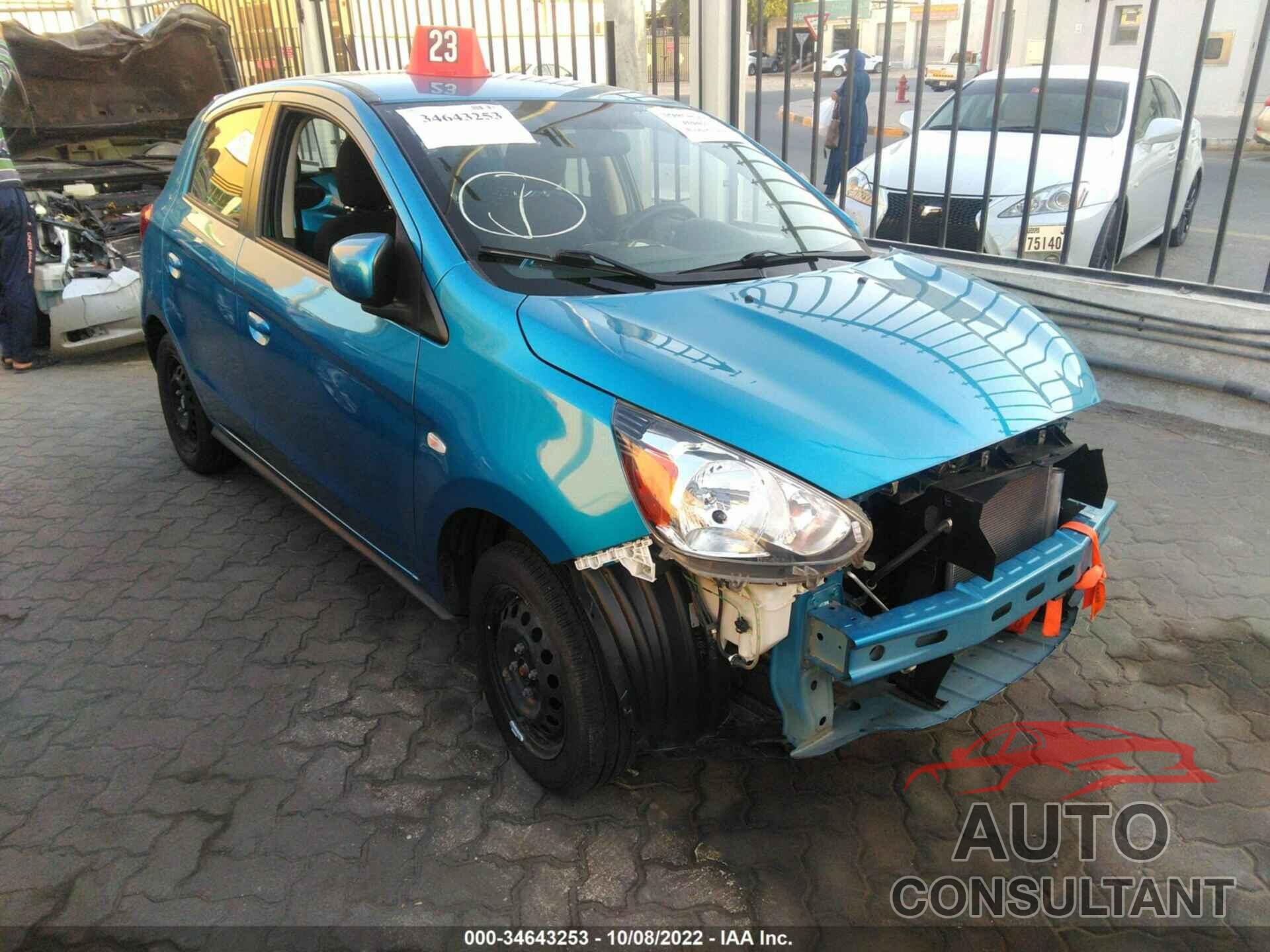 MITSUBISHI MIRAGE 2019 - 0032A3HJ7KH005501