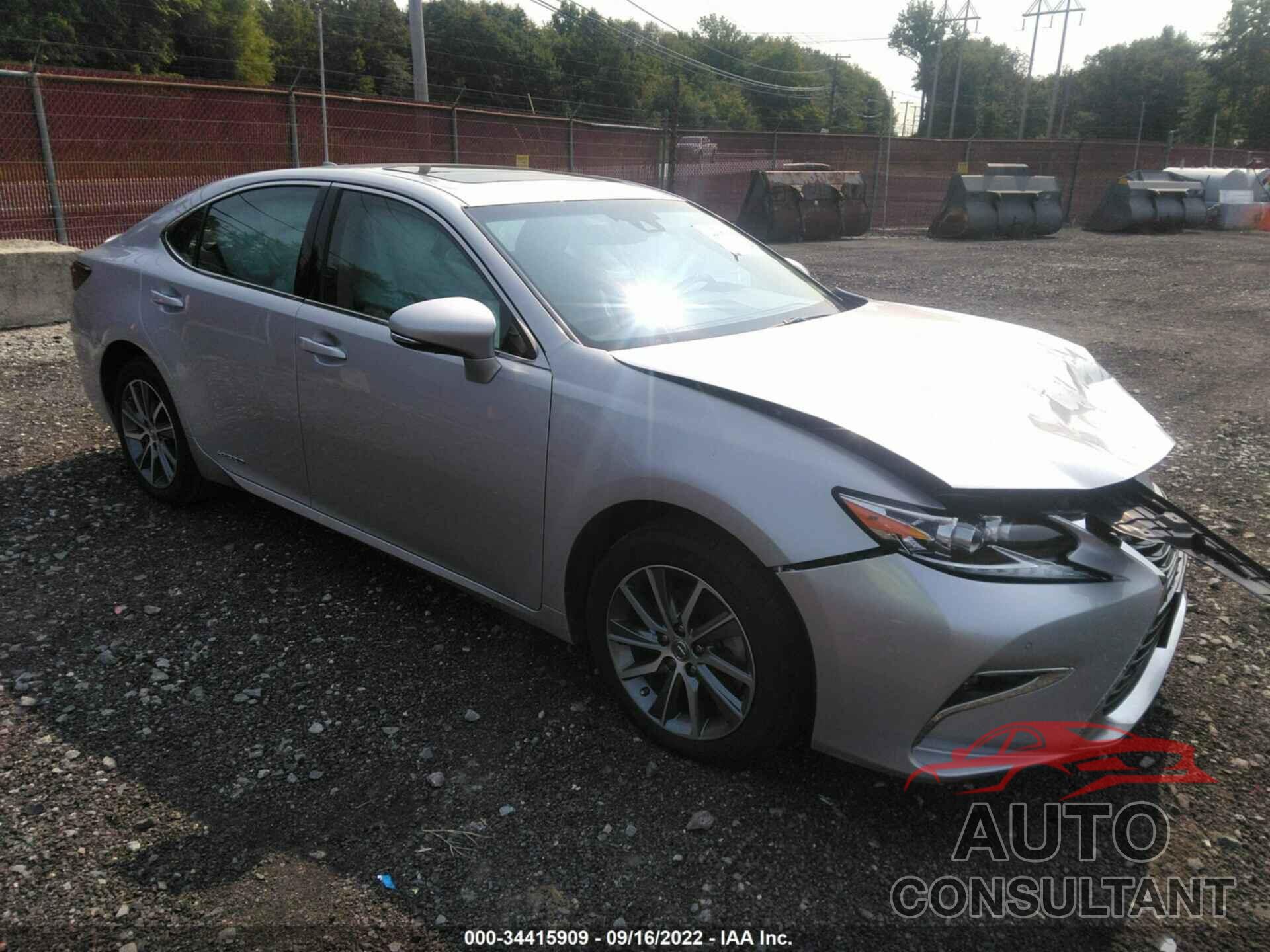 LEXUS ES 300H 2016 - JTHBW1GG5G2123418