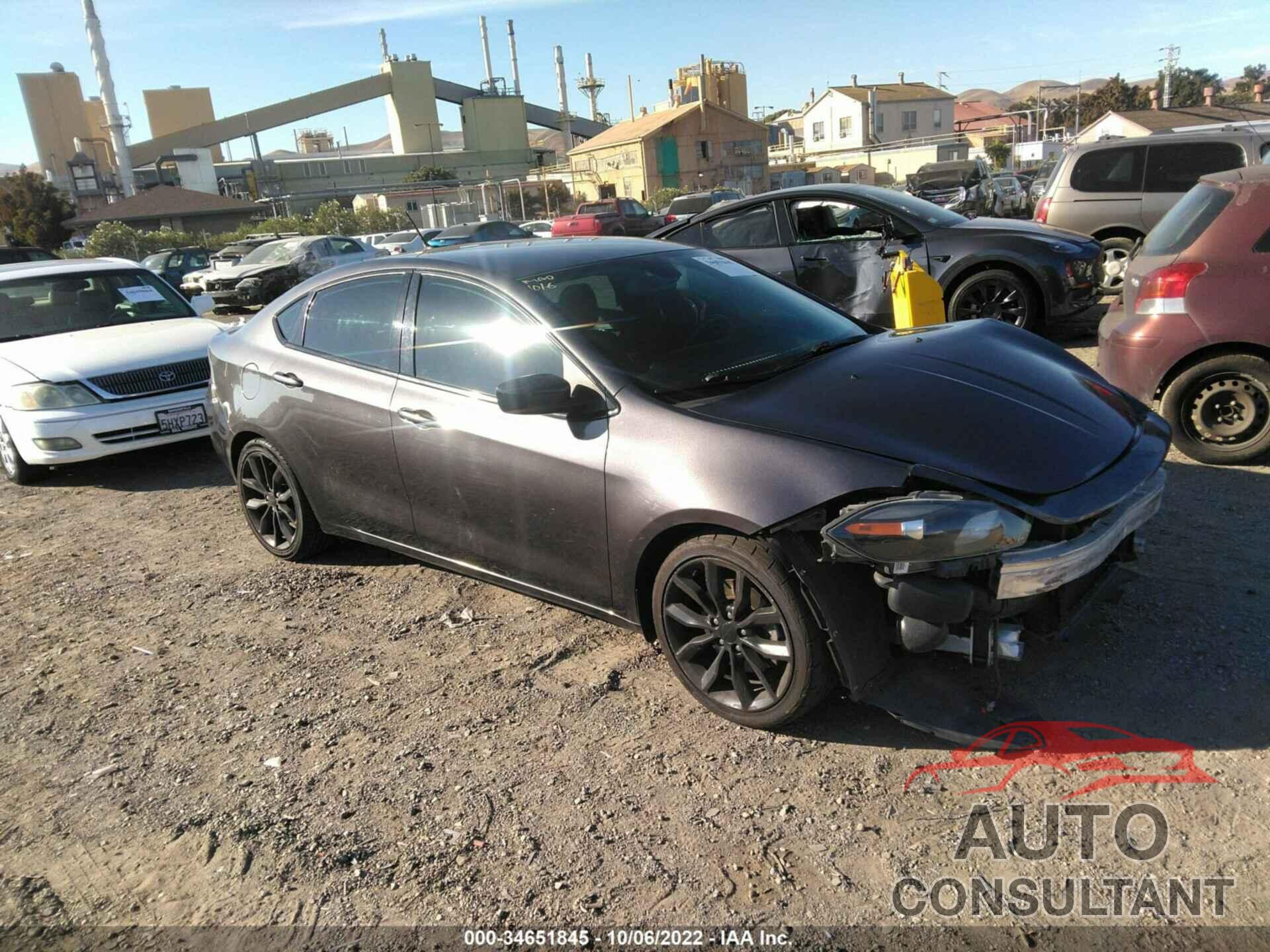 DODGE DART 2016 - 1C3CDFBB3GD701125