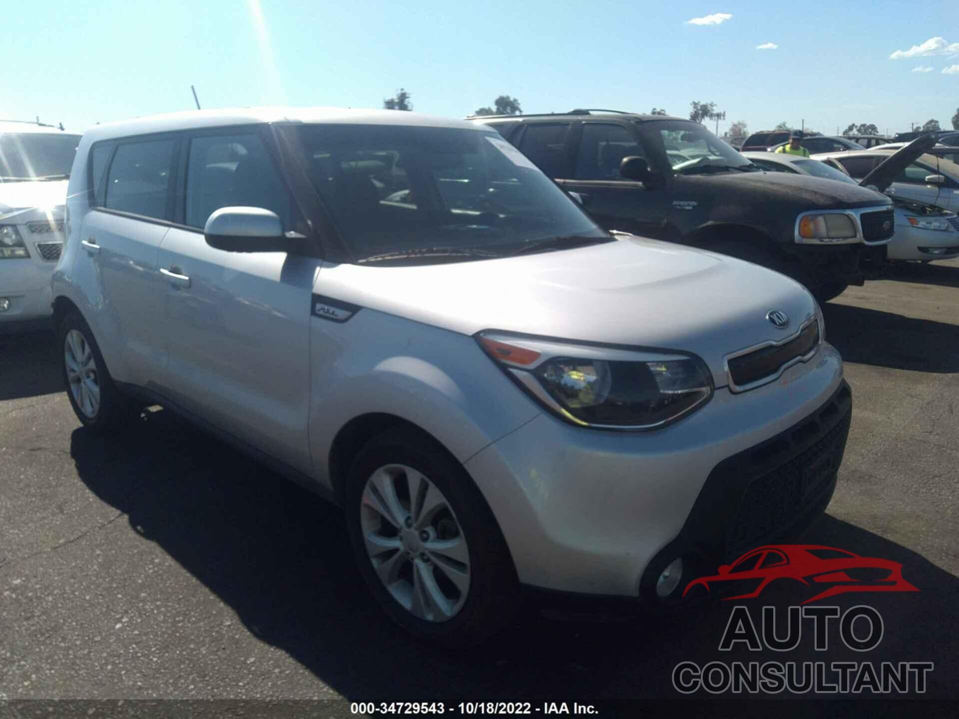 KIA SOUL 2016 - KNDJP3A5XG7869542