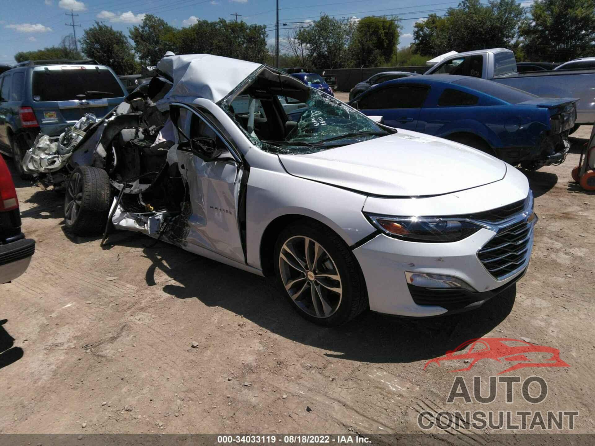 CHEVROLET MALIBU 2022 - 1G1ZD5ST2NF129872