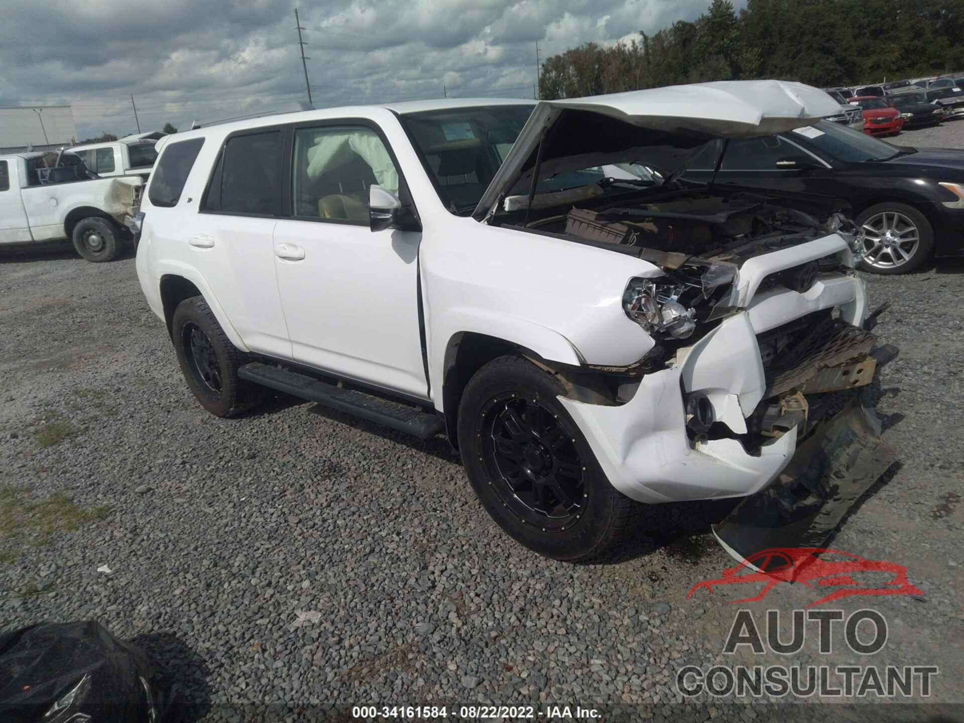 TOYOTA 4RUNNER 2016 - JTEBU5JR6G5362818