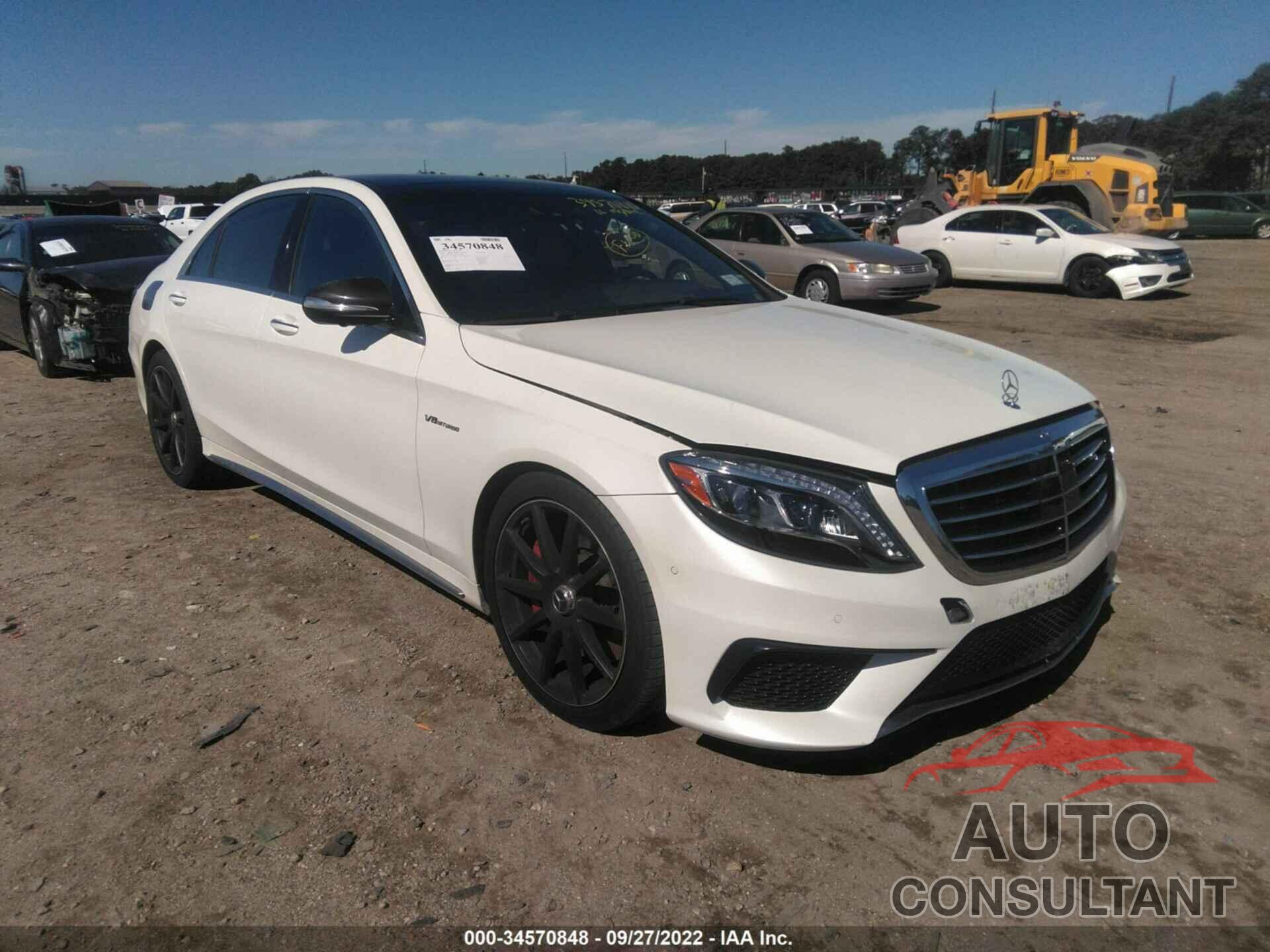 MERCEDES-BENZ S-CLASS 2016 - WDDUG7JB0GA220965