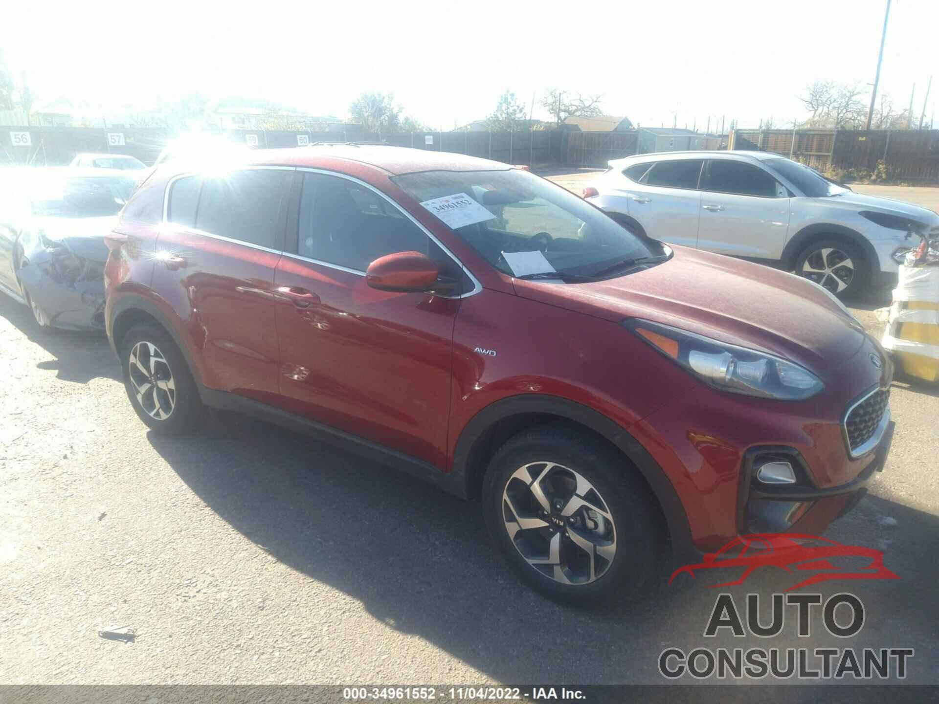 KIA SPORTAGE 2021 - KNDPMCAC8M7944137