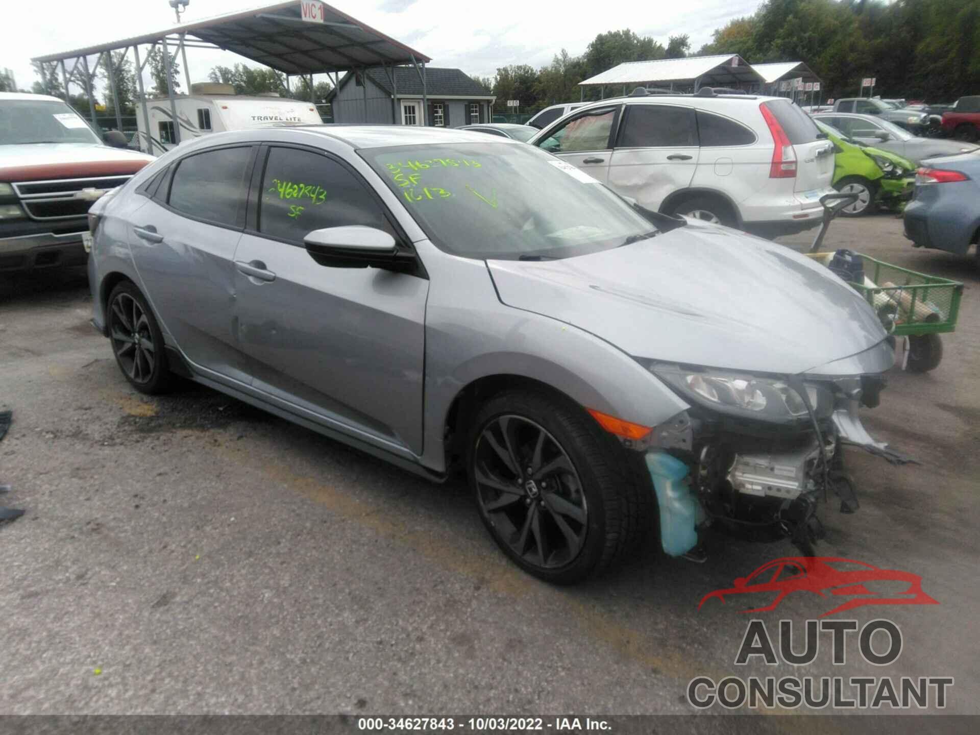 HONDA CIVIC HATCHBACK 2017 - SHHFK7G45HU228139