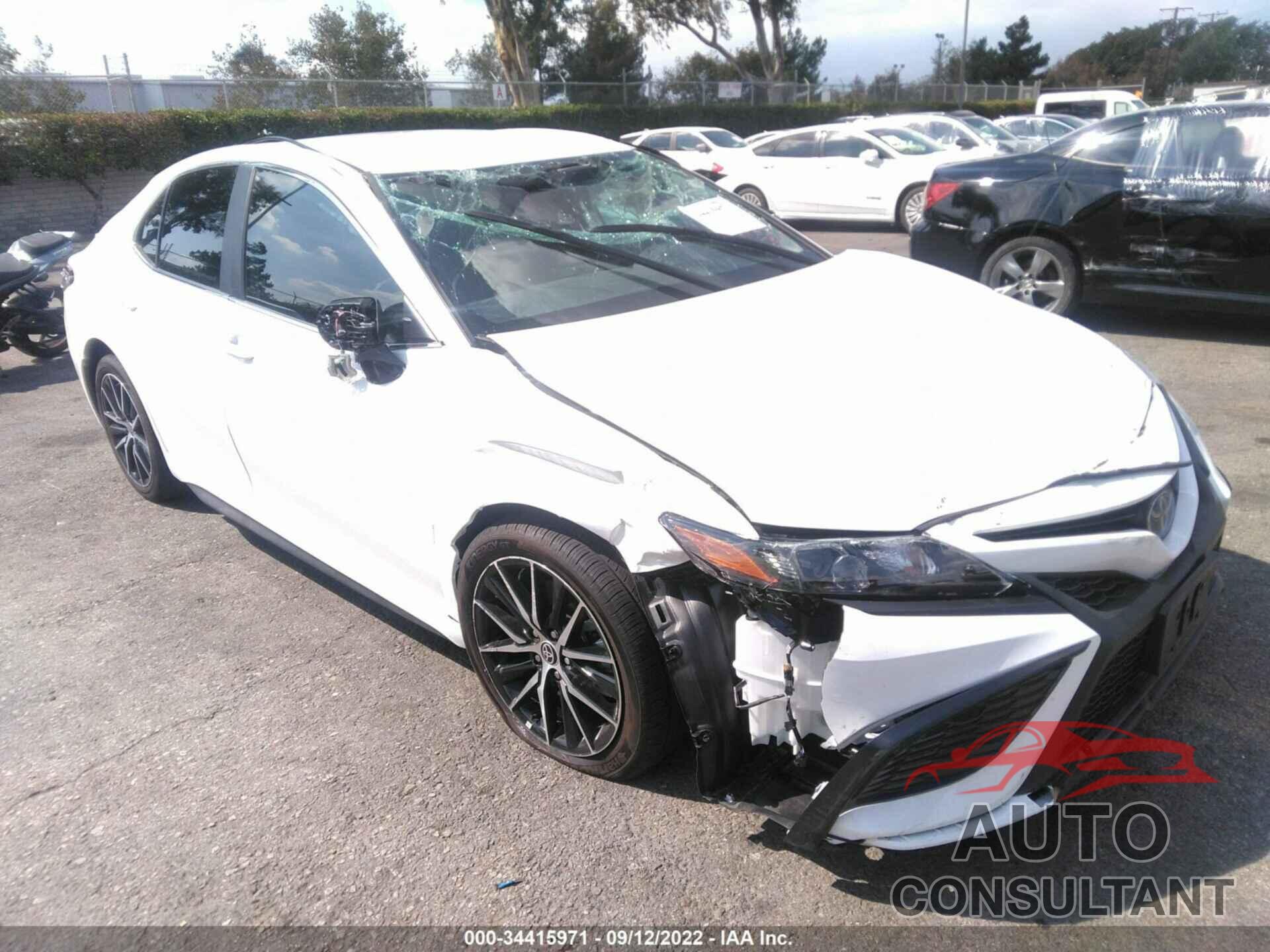 TOYOTA CAMRY 2022 - 4T1G31AK3NU581064