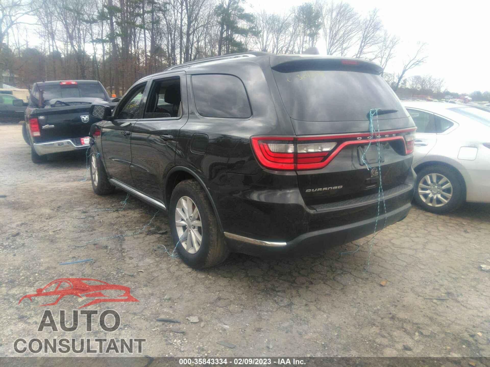 DODGE DURANGO 2015 - 1C4RDHAG3FC922890