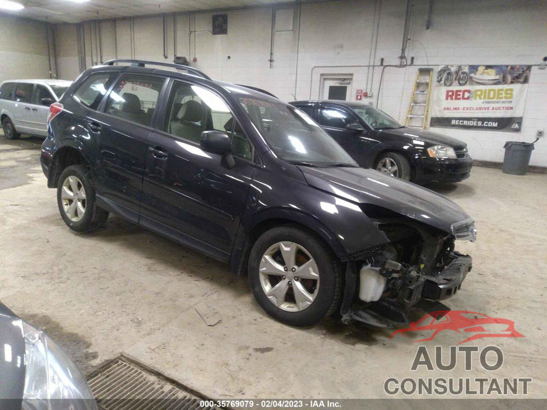 SUBARU FORESTER 2016 - JF2SJABC3GH562300