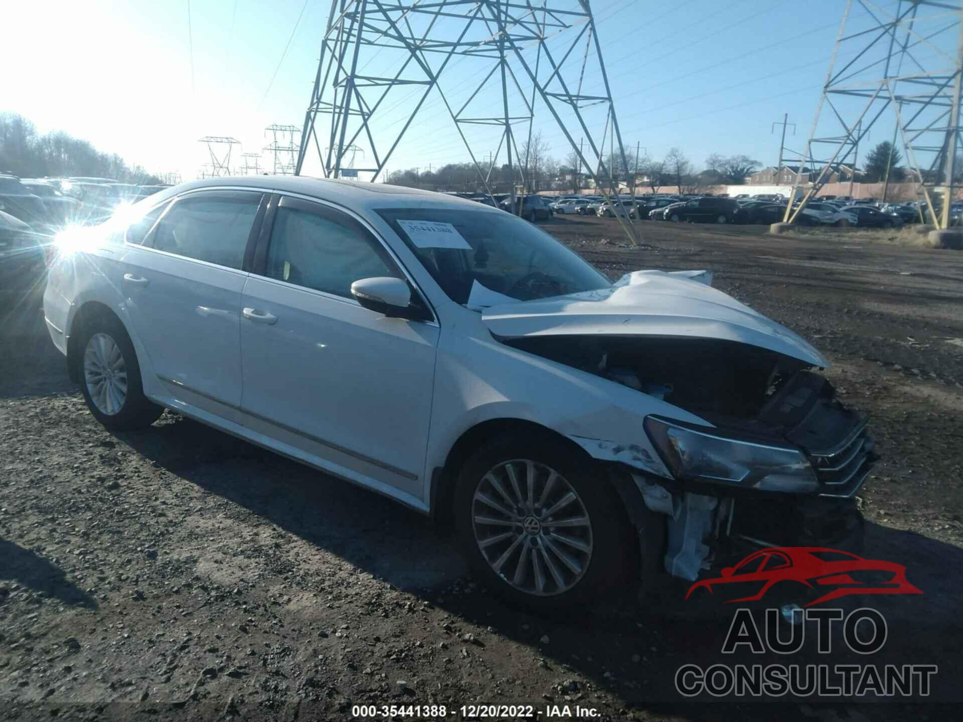 VOLKSWAGEN PASSAT 2016 - 1VWBT7A3XGC067874
