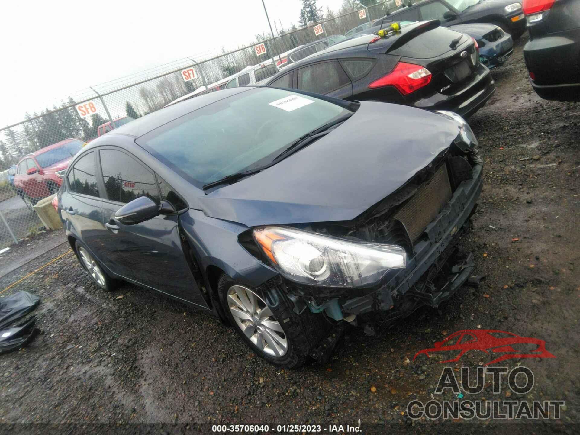 KIA FORTE 2016 - KNAFX4A65G5476156