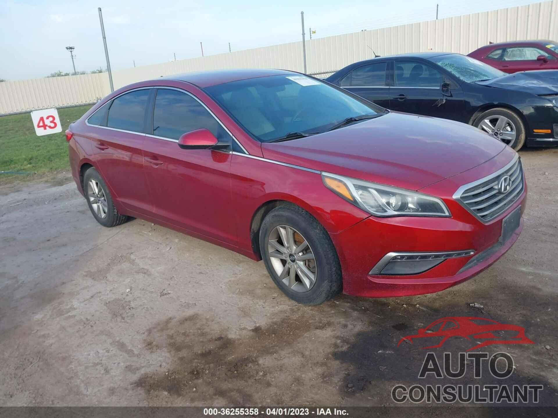 HYUNDAI SONATA 2015 - 5NPE24AF4FH186924