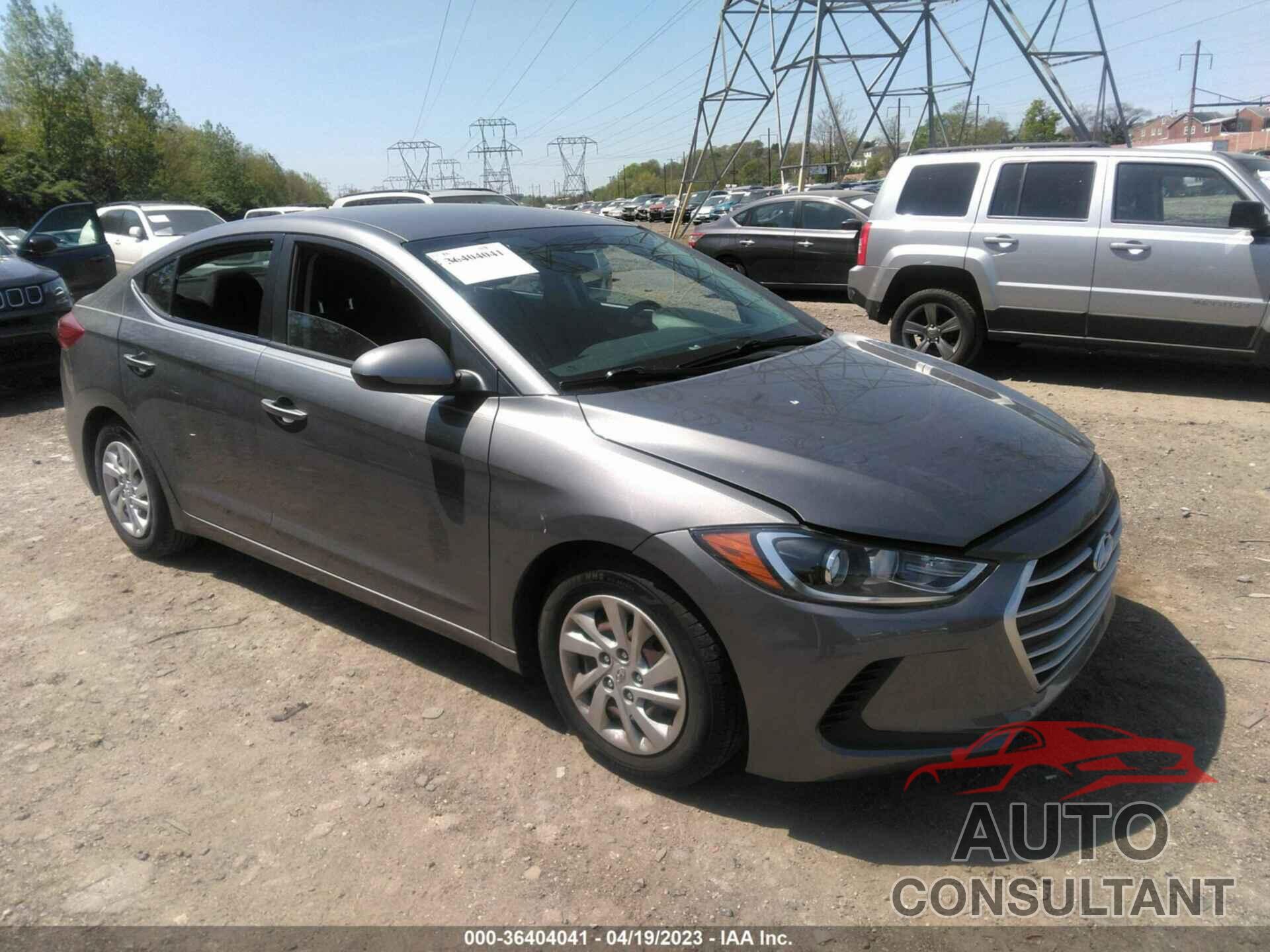 HYUNDAI ELANTRA 2018 - 5NPD74LF6JH289717