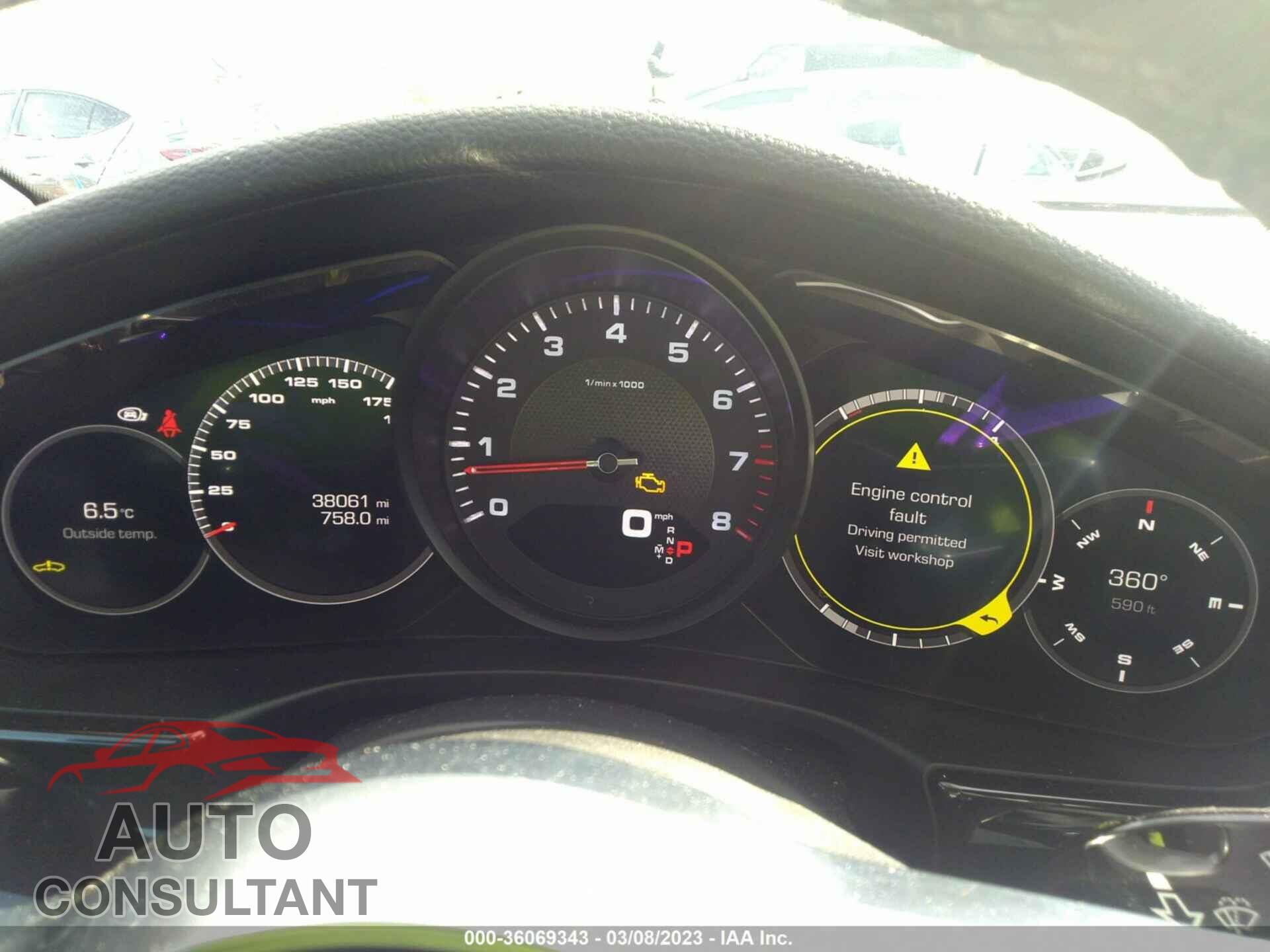 PORSCHE PANAMERA 2017 - WP0AA2A7XHL101016
