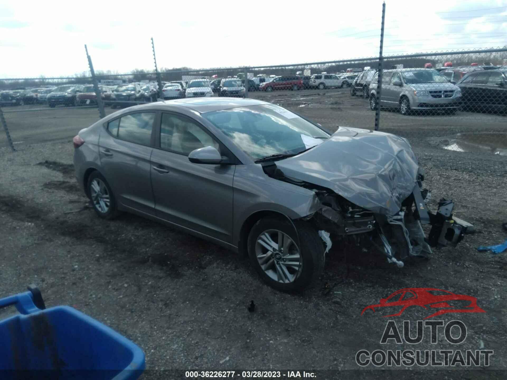 HYUNDAI ELANTRA 2020 - KMHD84LF5LU105255