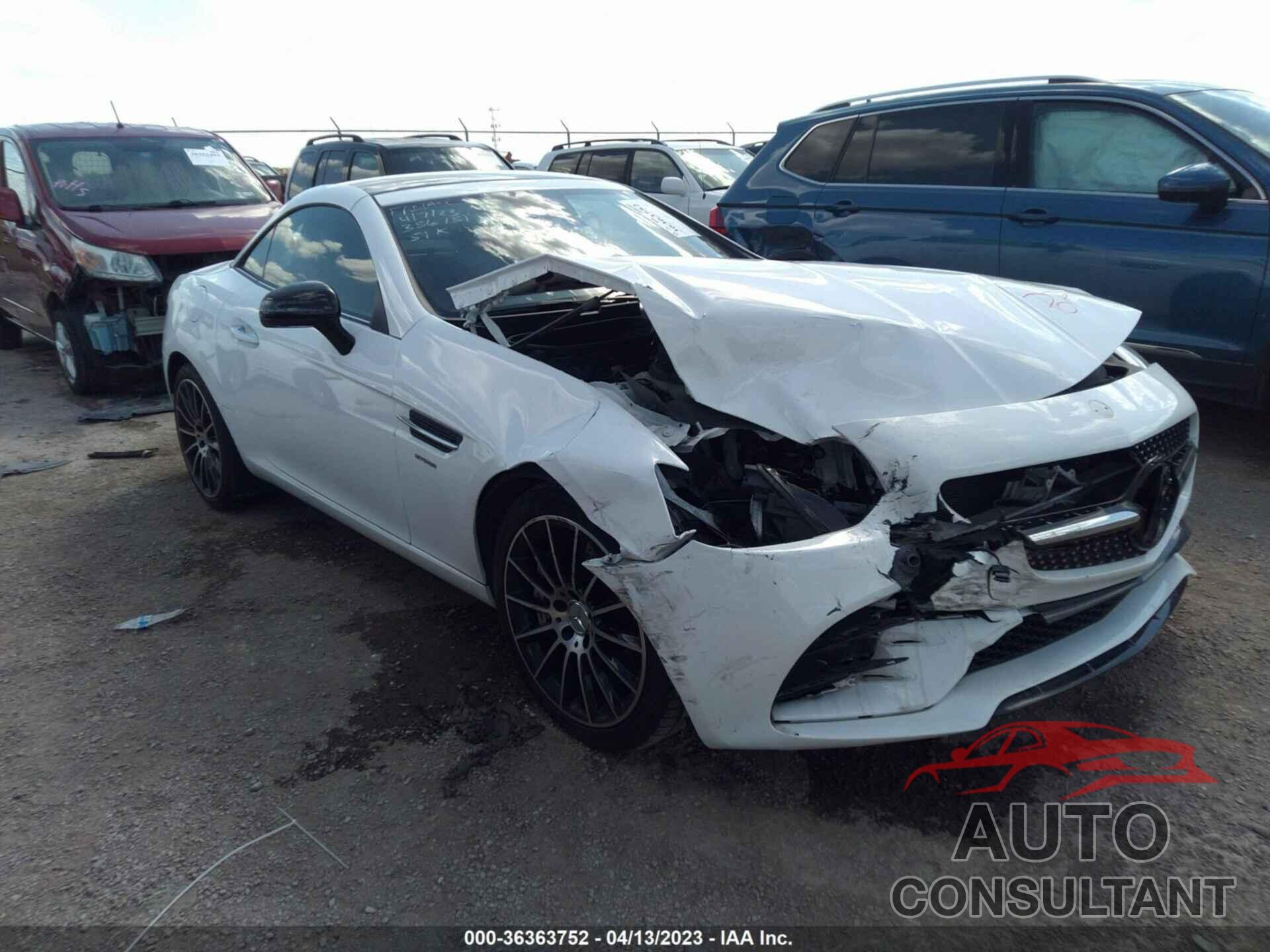 MERCEDES-BENZ SLC 2018 - WDDPK6GA4JF150501