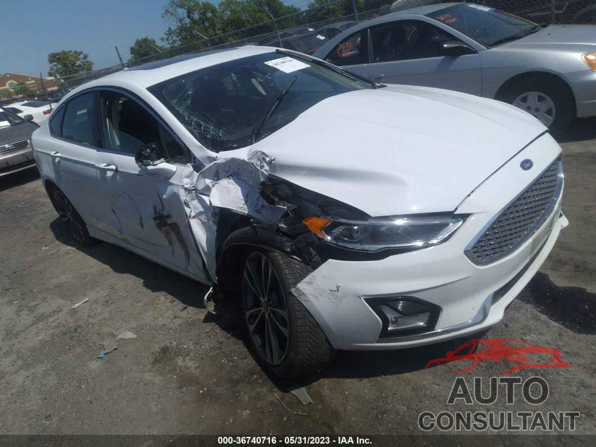 FORD FUSION 2019 - 3FA6P0K93KR180715