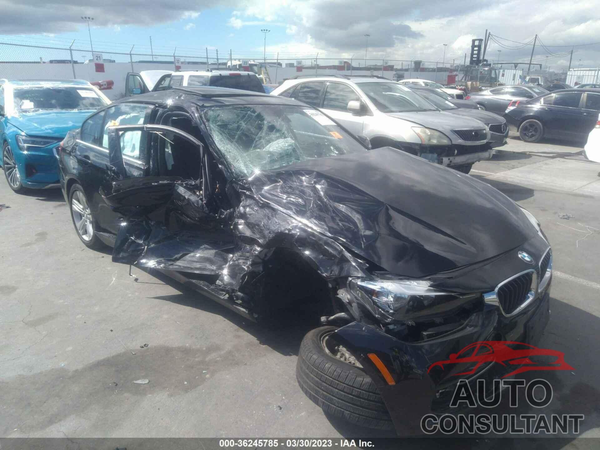 BMW 3 SERIES 2017 - WBA8E5C35HK388928