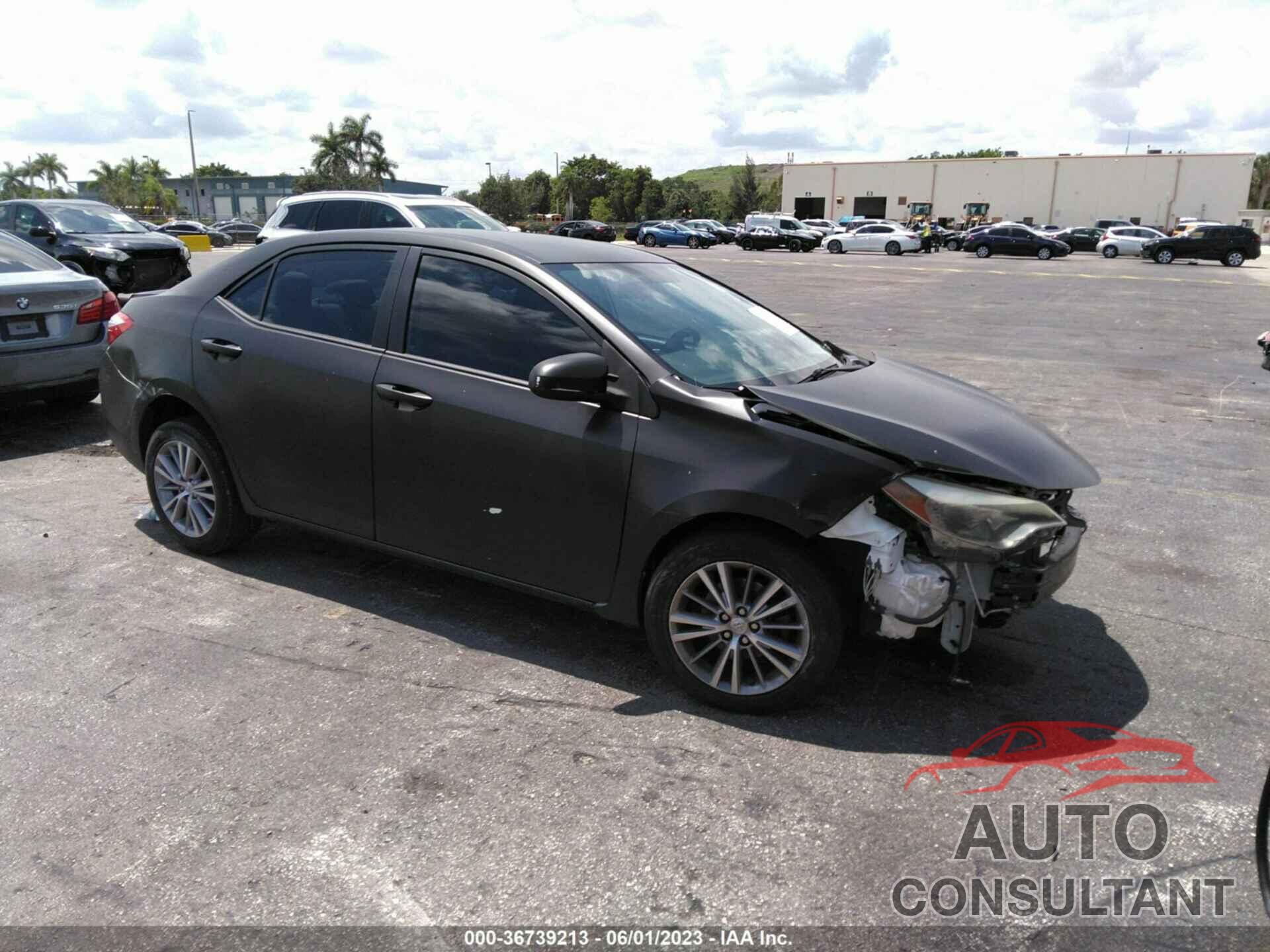 TOYOTA COROLLA 2015 - 5YFBURHE3FP266712