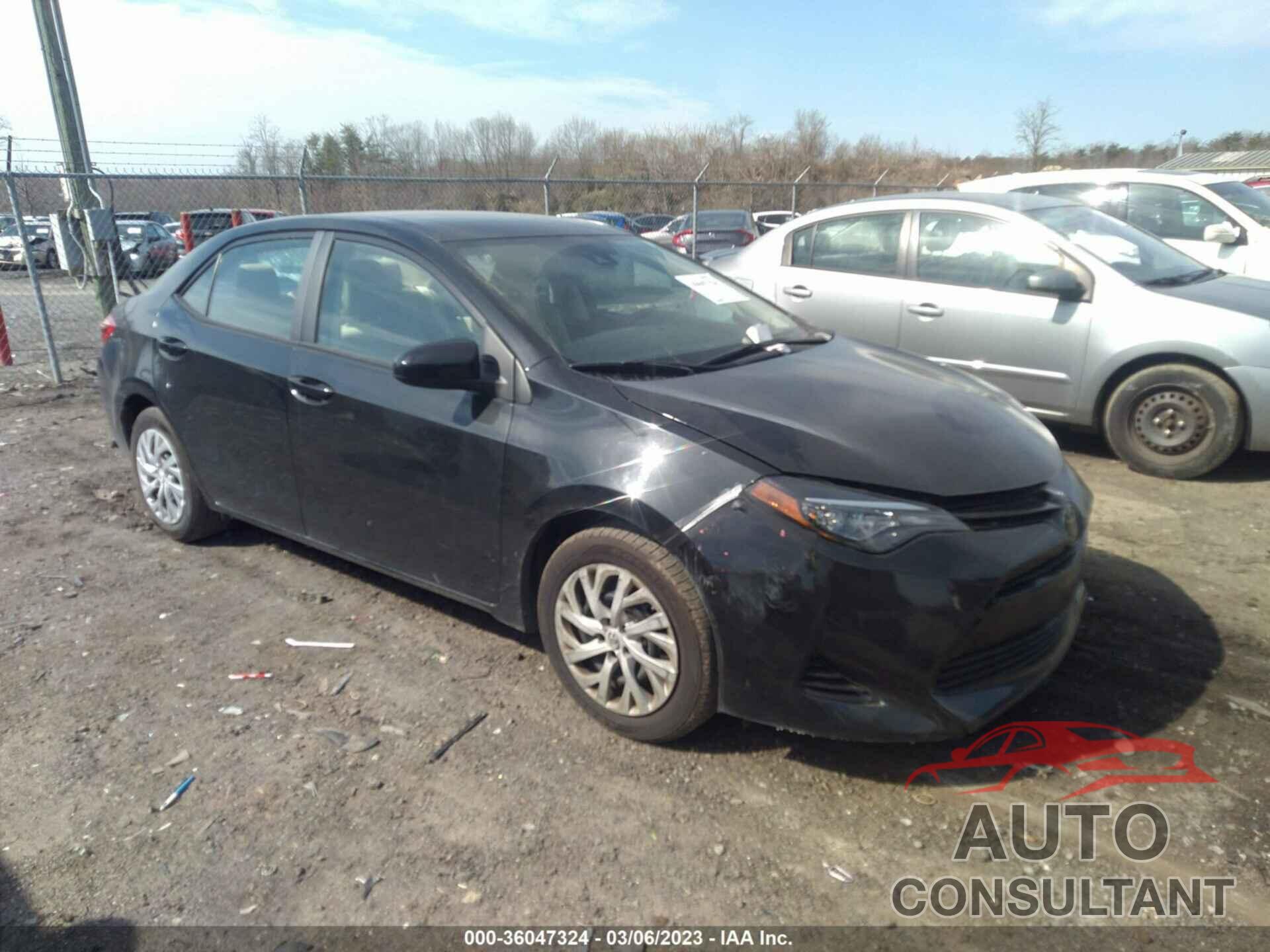TOYOTA COROLLA 2018 - 2T1BURHE7JC118233