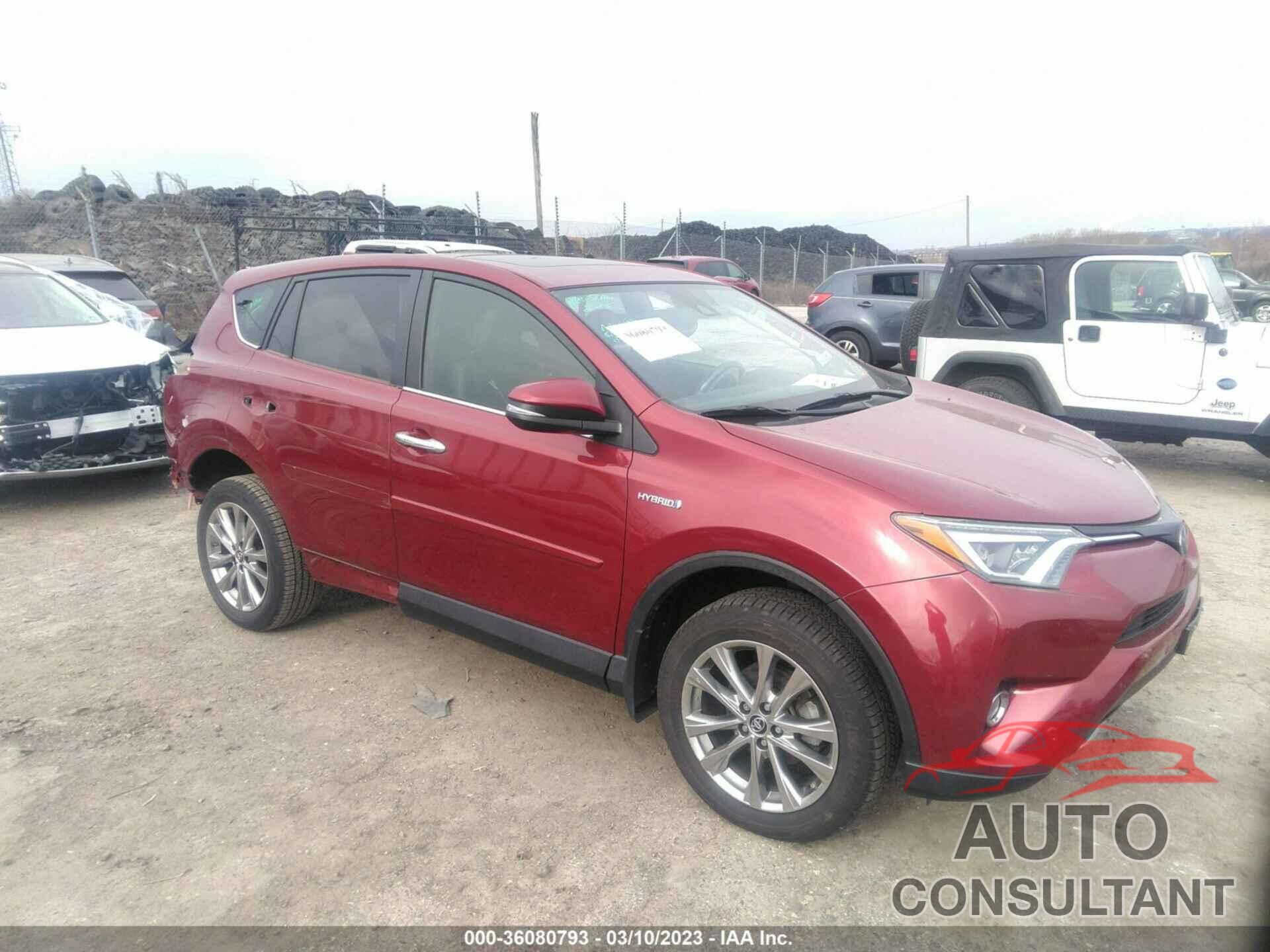 TOYOTA RAV4 2018 - JTMDJREV3JD168085