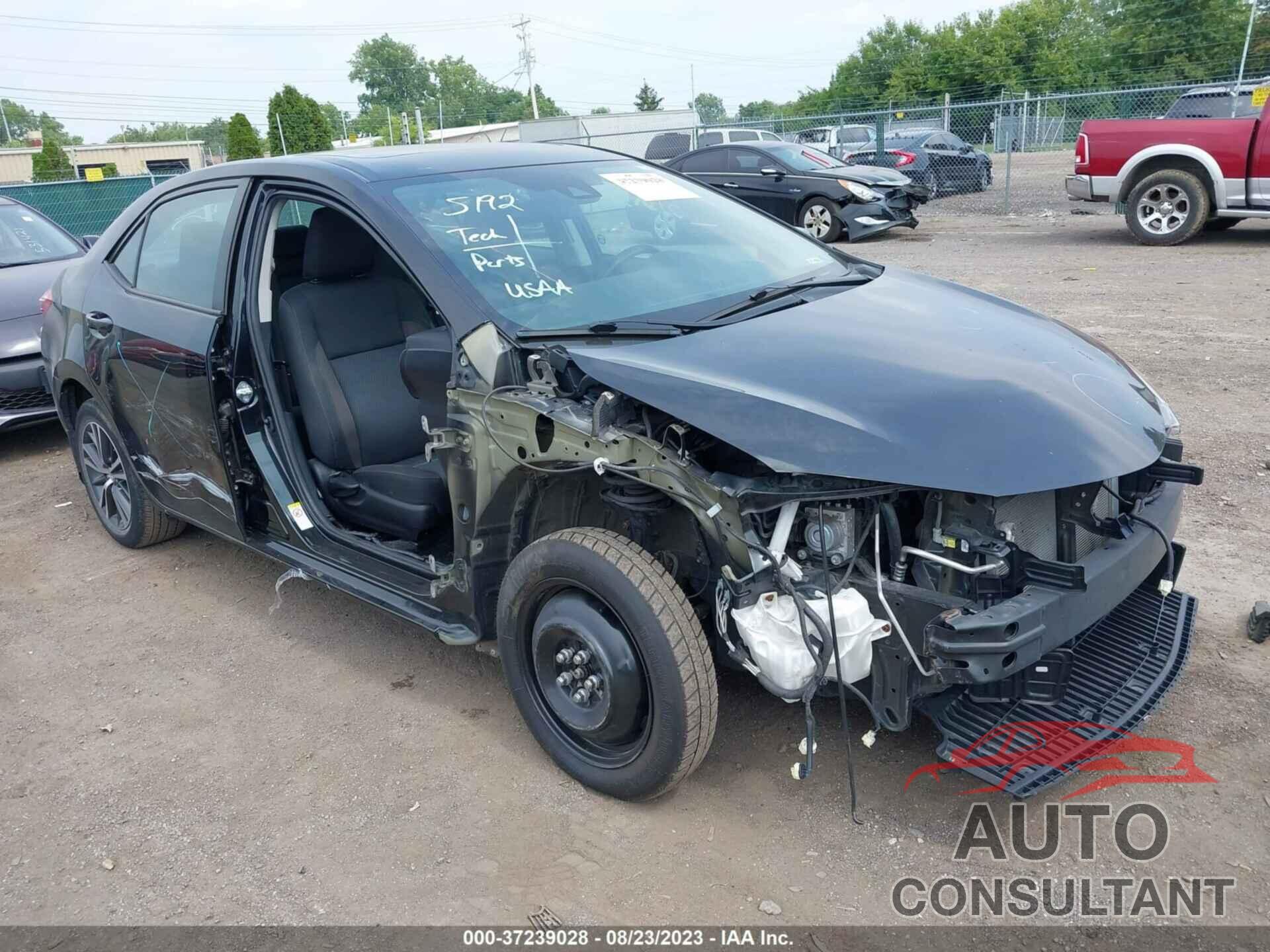 TOYOTA COROLLA 2019 - 2T1BURHE6KC213819