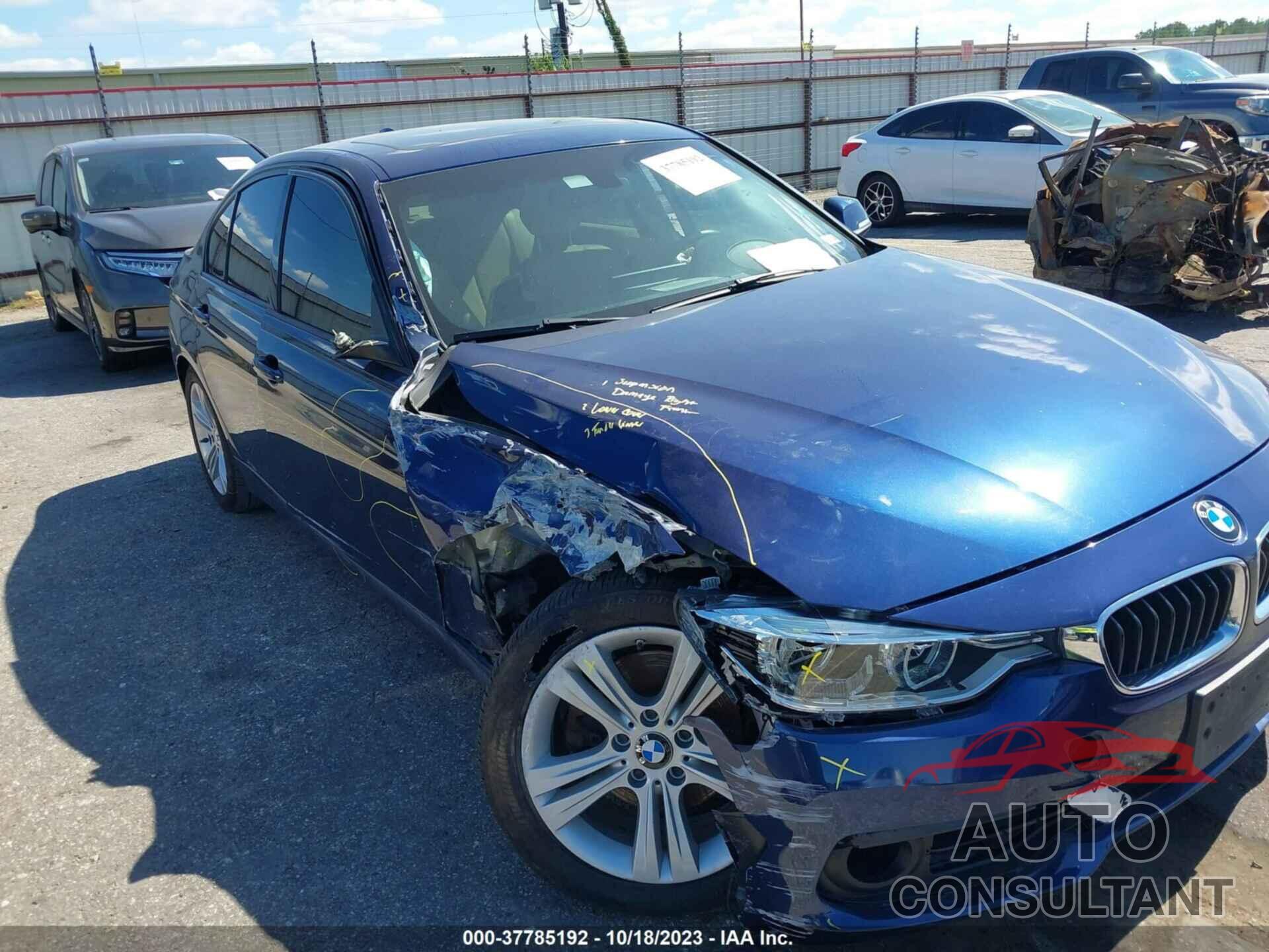 BMW 328I 2016 - WBA8E9G57GNT82046