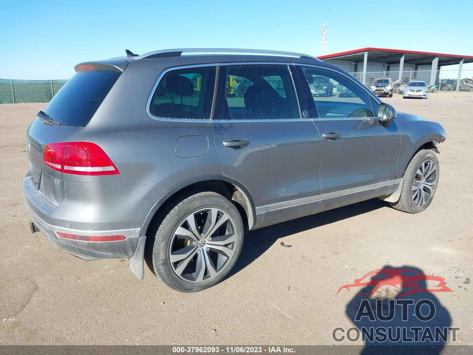 VOLKSWAGEN TOUAREG 2017 - WVGRF7BP2HD005533