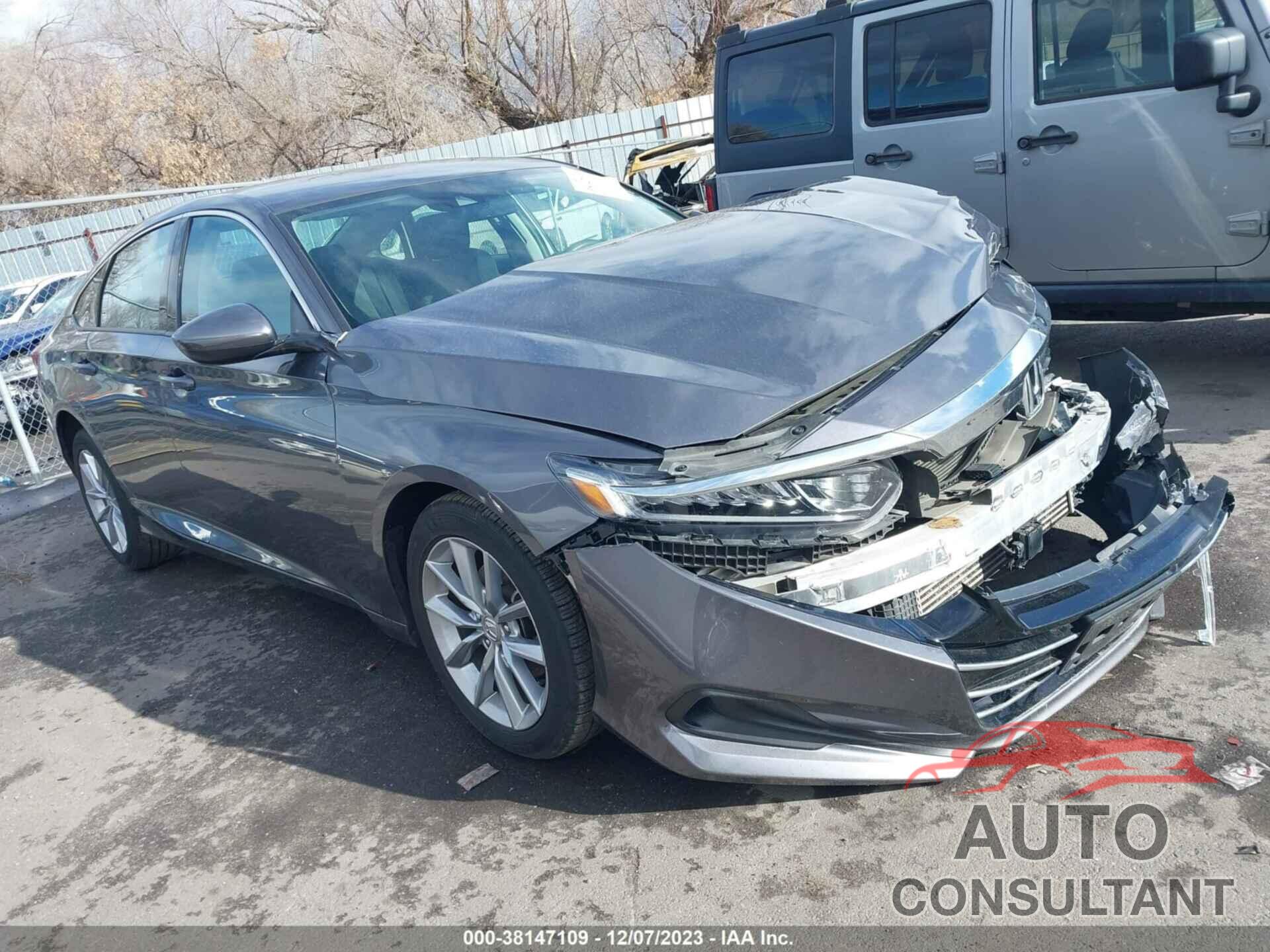 HONDA ACCORD SEDAN 2021 - 1HGCV1F1XMA047445