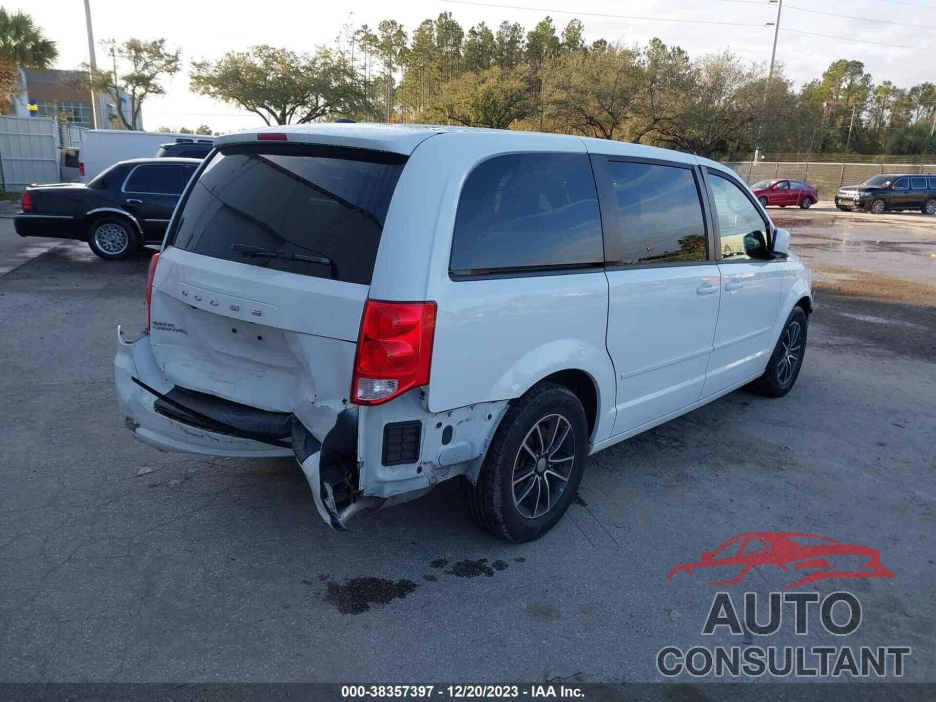 DODGE GRAND CARAVAN 2016 - 2C4RDGCG8GR196329