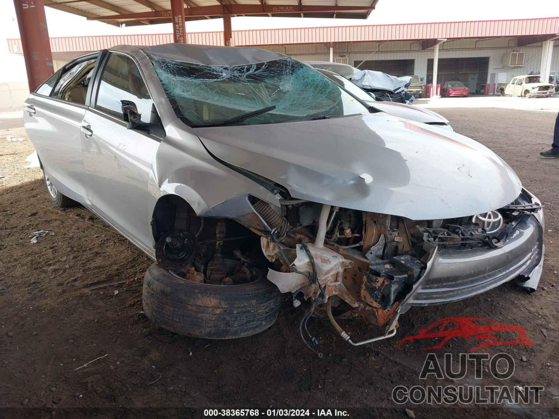 TOYOTA CAMRY 2016 - 4T4BF1FK1GR549992