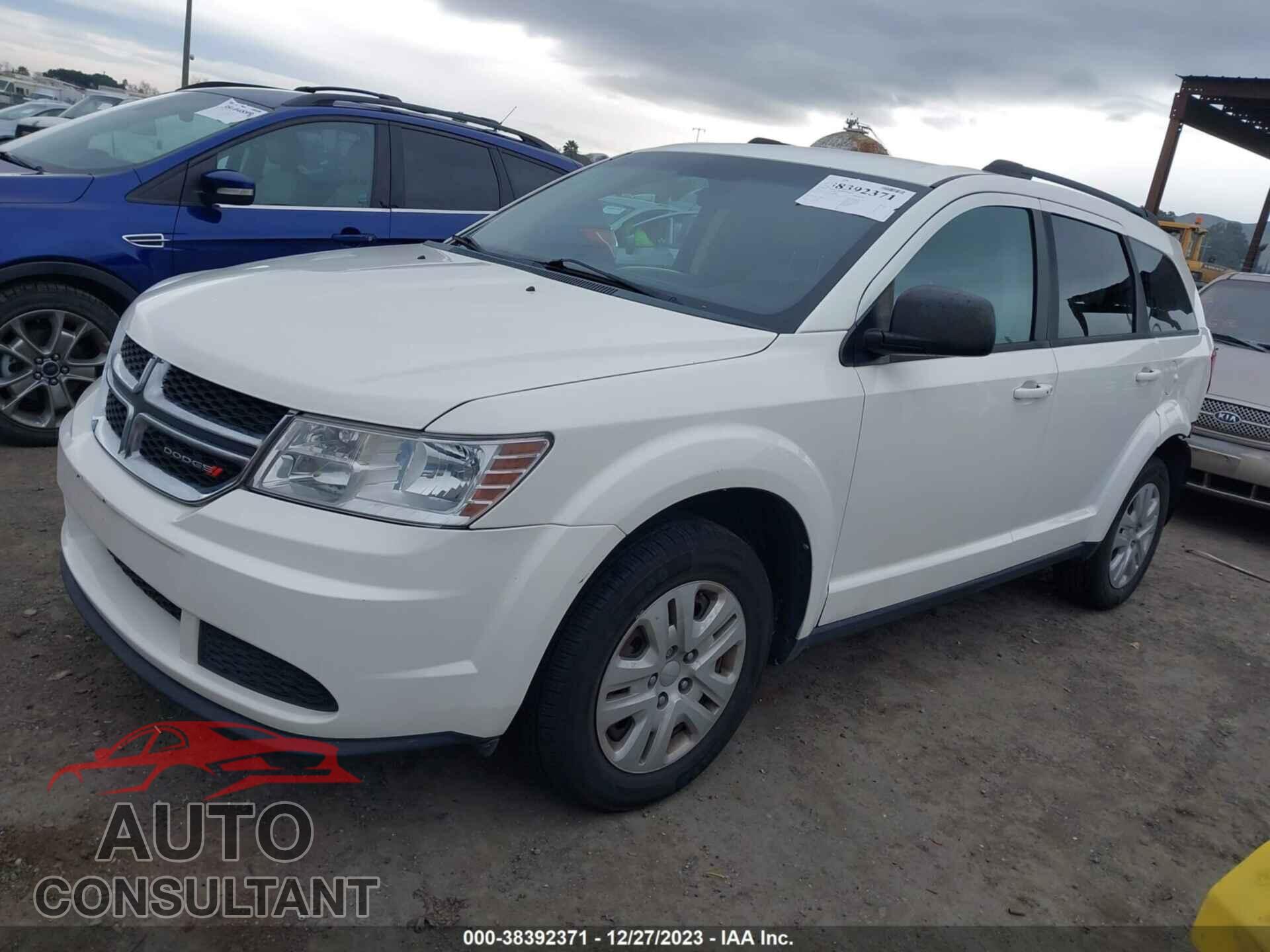 DODGE JOURNEY 2016 - 3C4PDCAB3GT249488