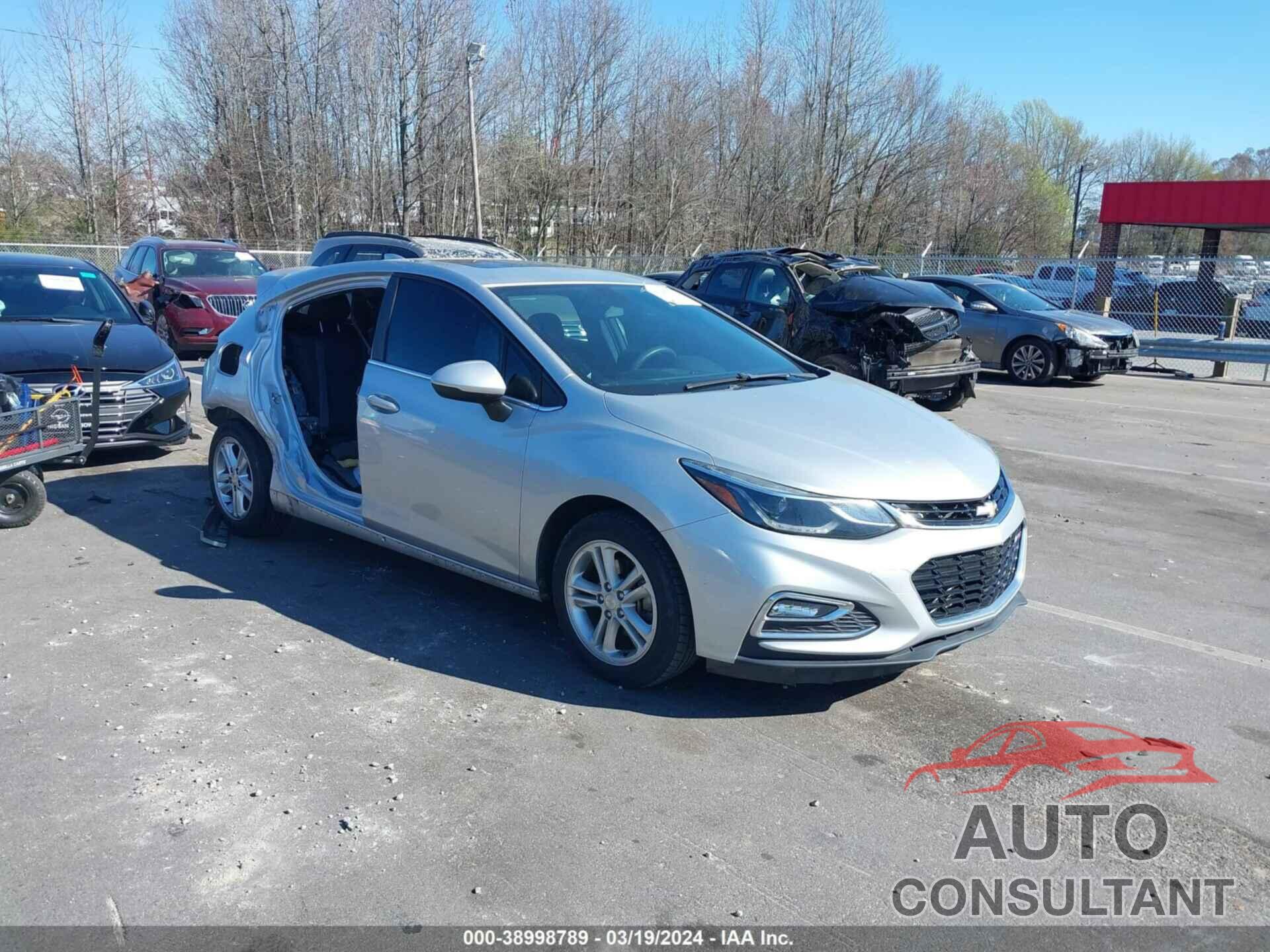 CHEVROLET CRUZE 2017 - 3G1BE6SM2HS574819