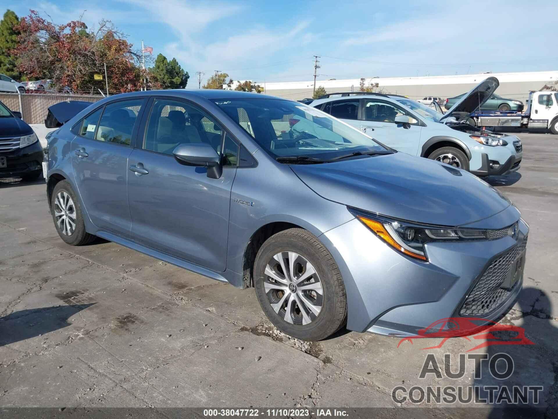 TOYOTA COROLLA 2021 - JTDEAMDE8MJ007066