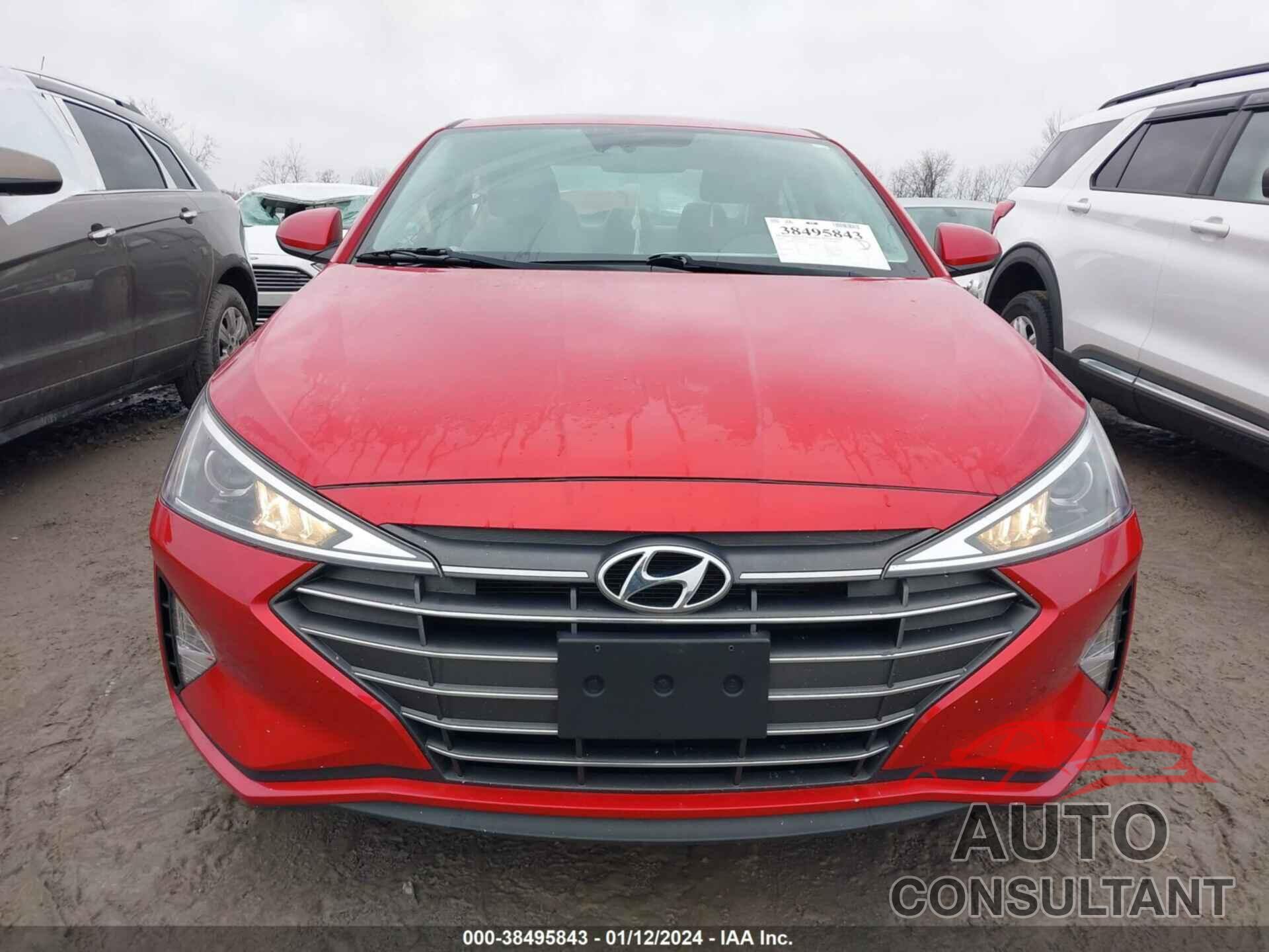 HYUNDAI ELANTRA 2020 - 5NPD84LFXLH622002