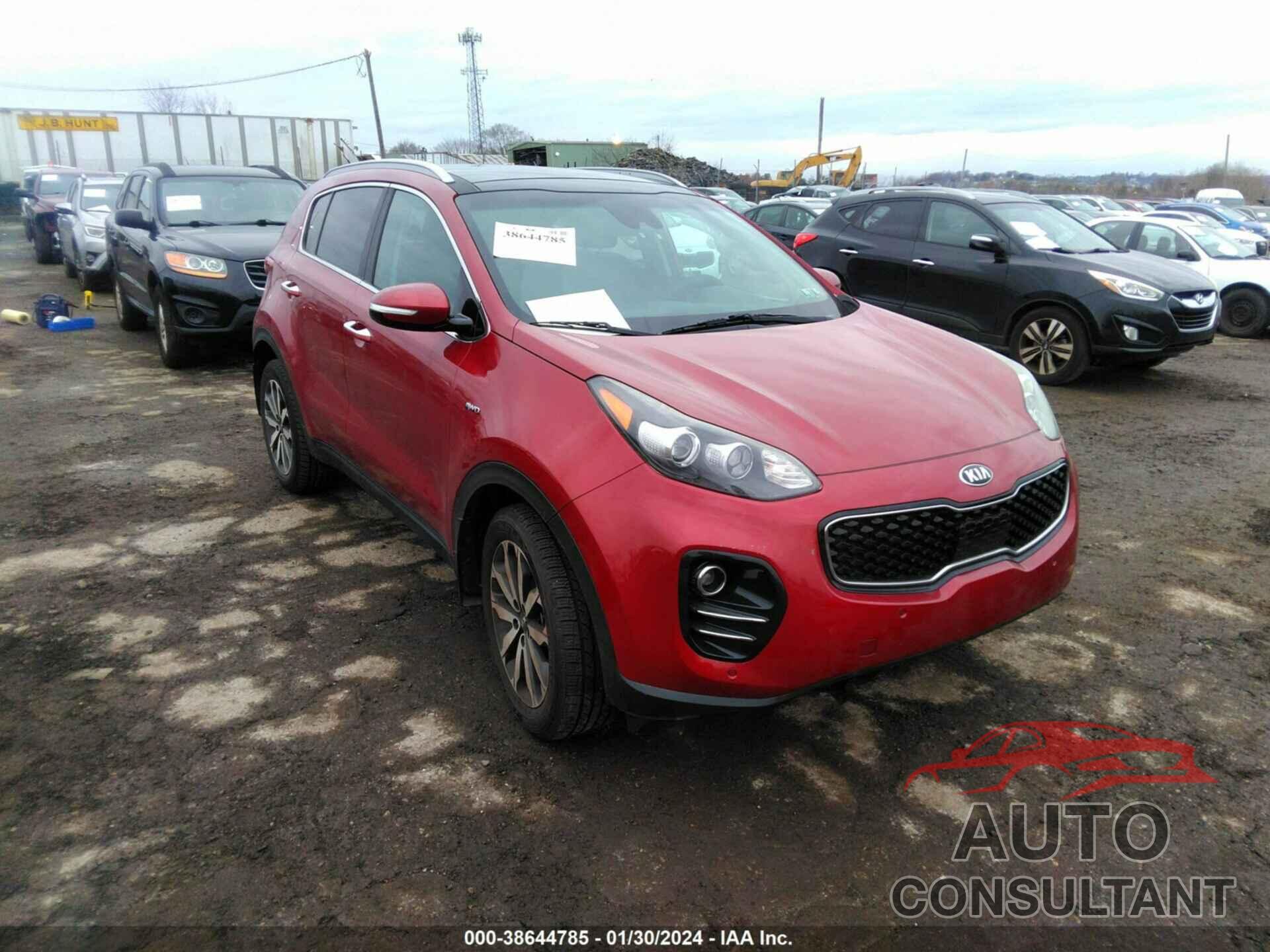 KIA SPORTAGE 2017 - KNDPNCAC6H7151891