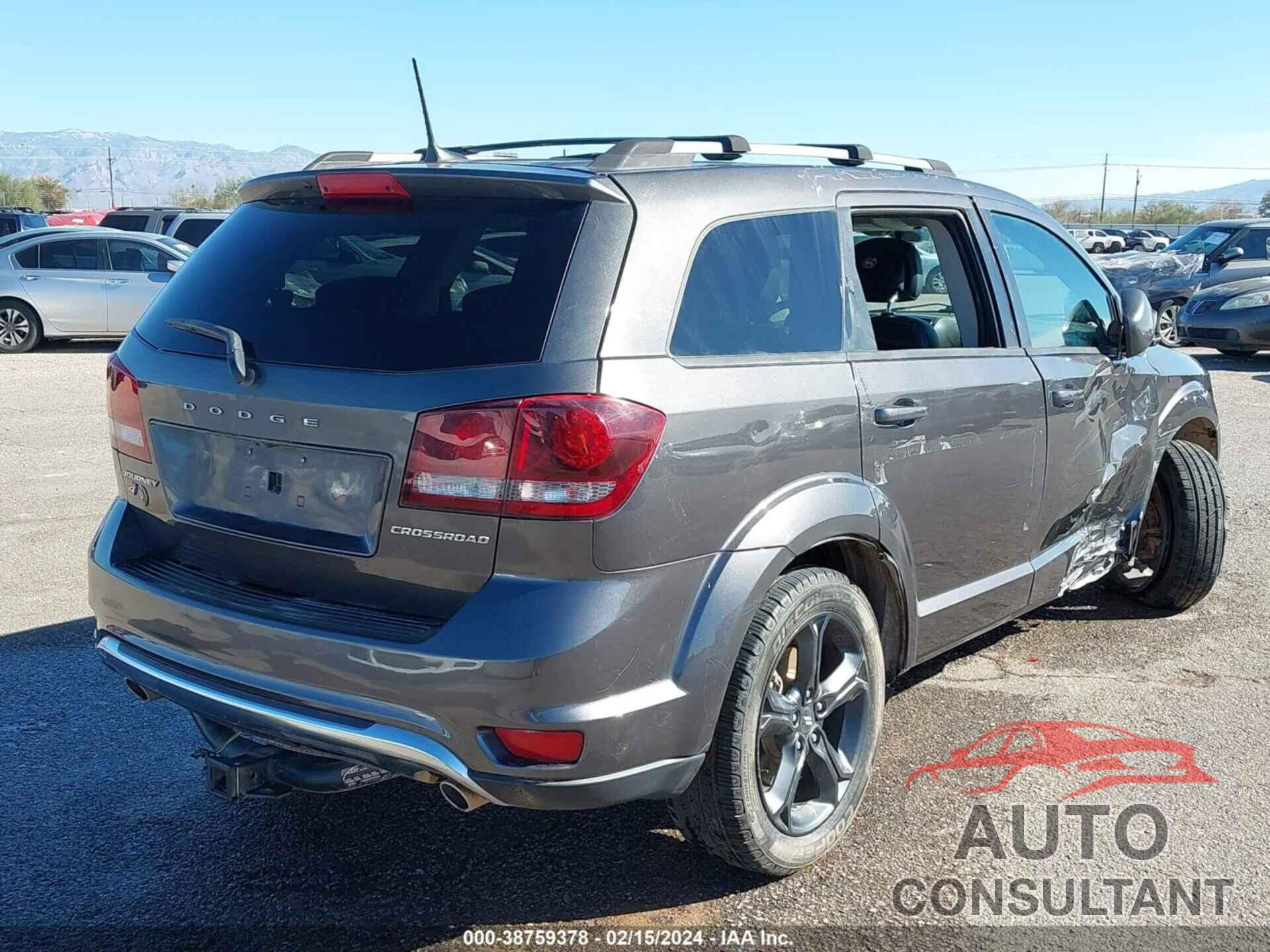 DODGE JOURNEY 2018 - 3C4PDDGG1JT449883