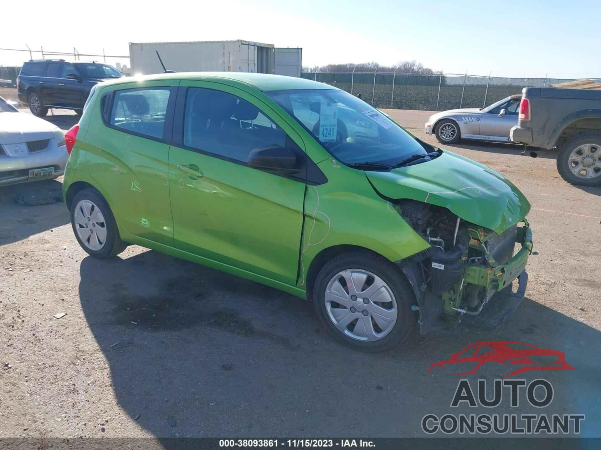 CHEVROLET SPARK 2016 - KL8CB6SA4GC591600