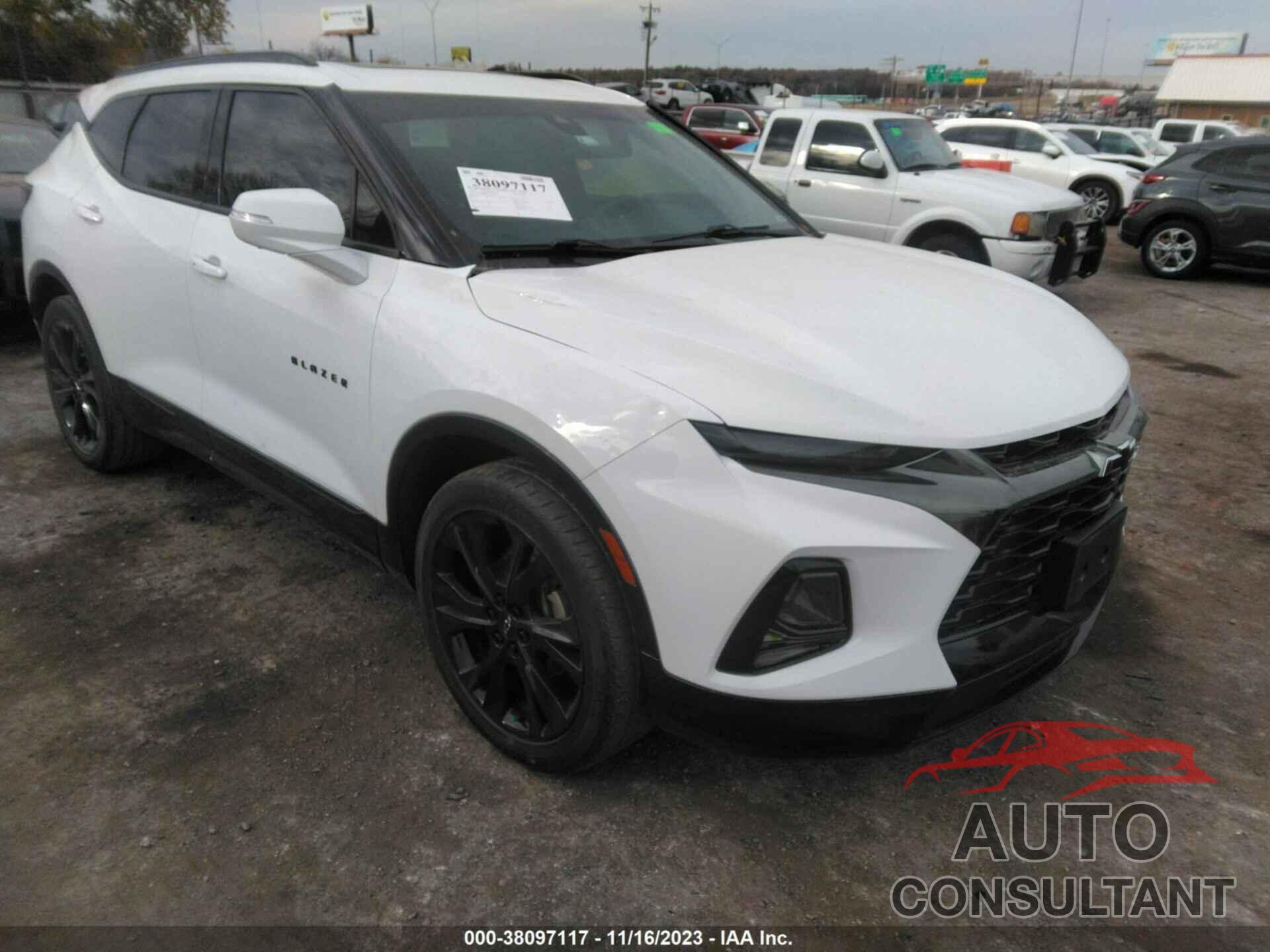 CHEVROLET BLAZER 2019 - 3GNKBERS0KS687262