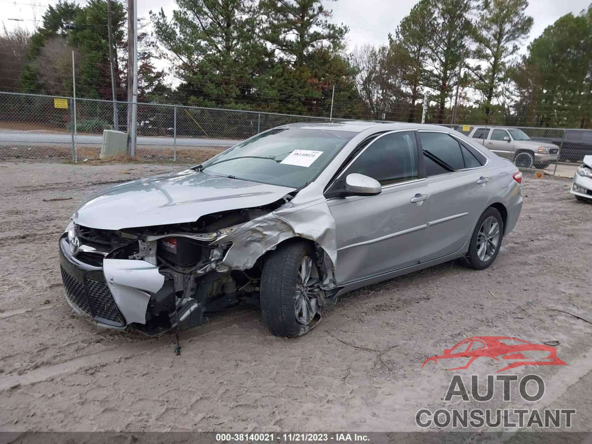 TOYOTA CAMRY 2017 - 4T1BF1FK4HU292127