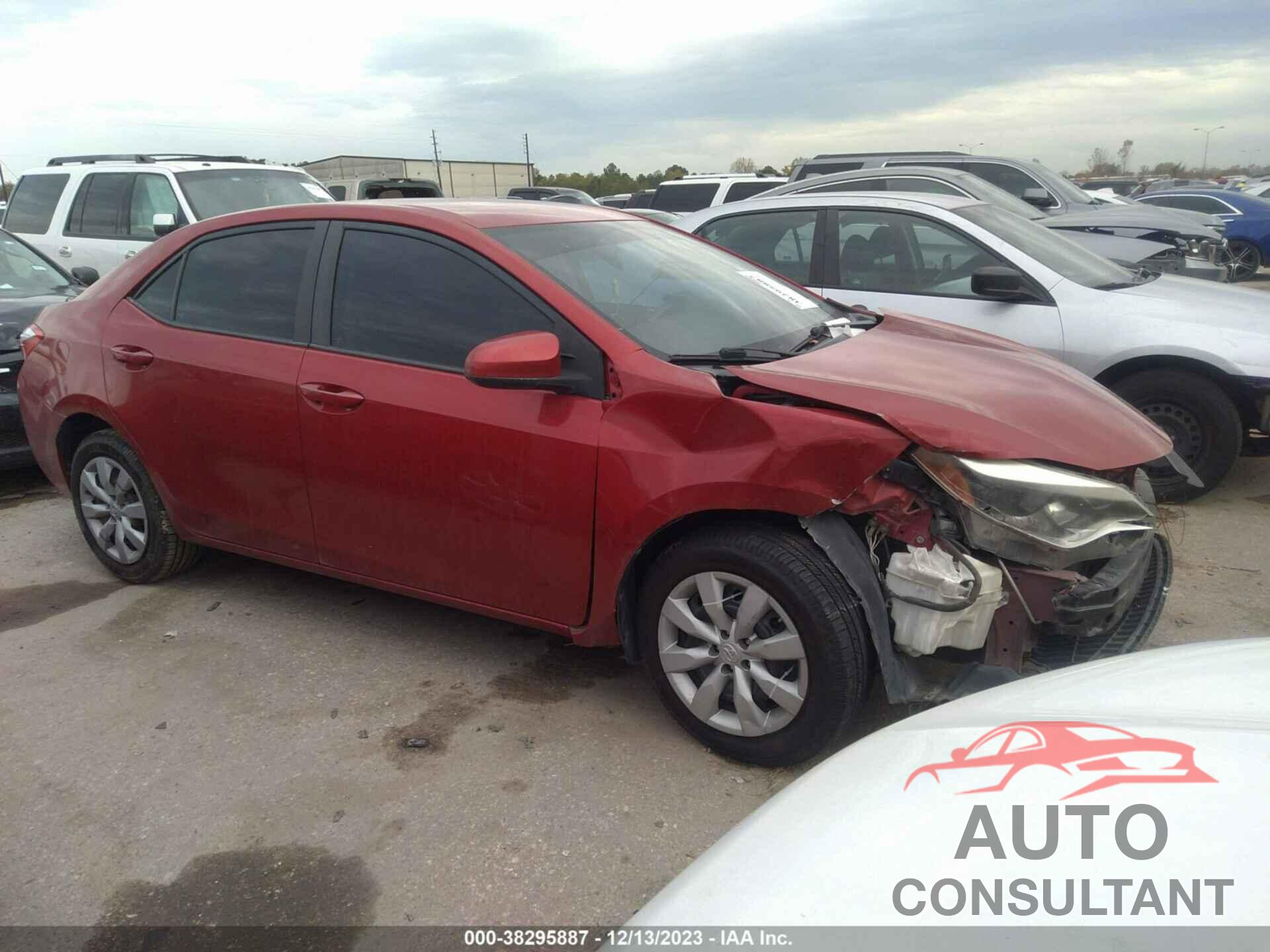 TOYOTA COROLLA 2016 - 5YFBURHE5GP425067