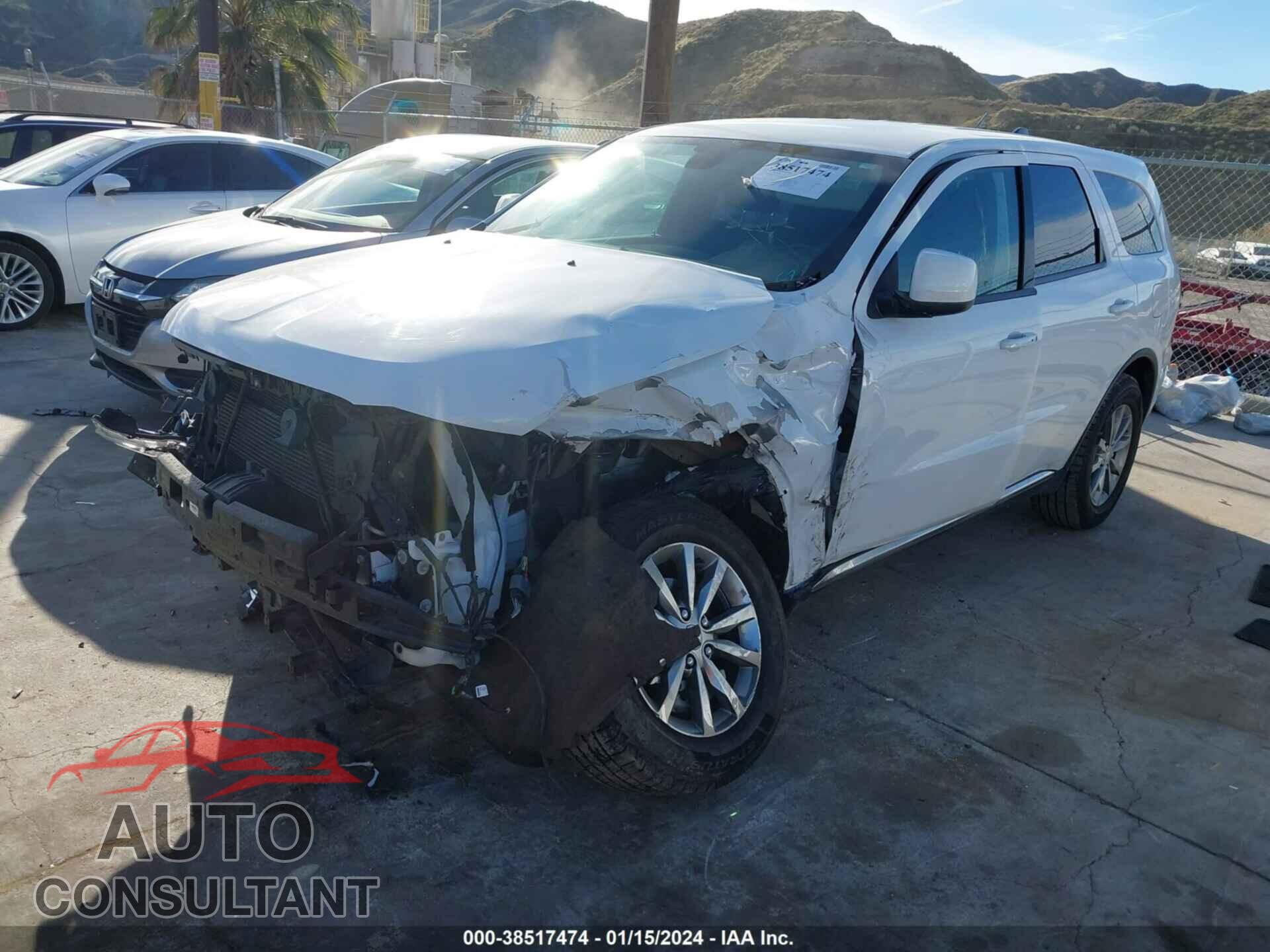 DODGE DURANGO 2018 - 1C4RDHAG3JC444897