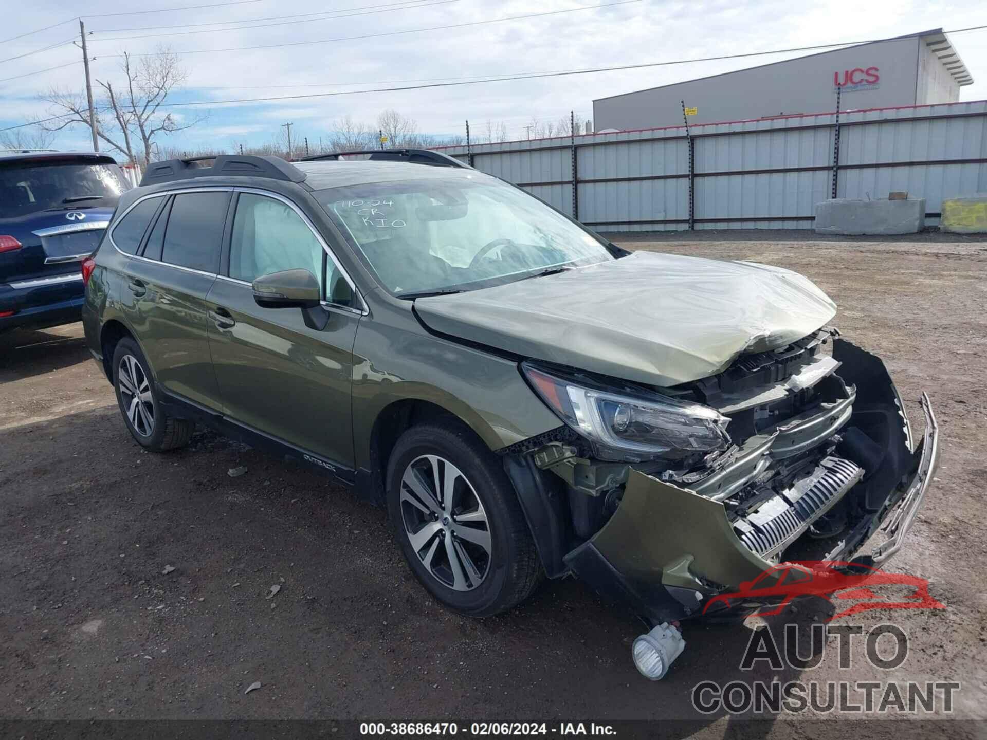 SUBARU OUTBACK 2019 - 4S4BSANC6K3372595
