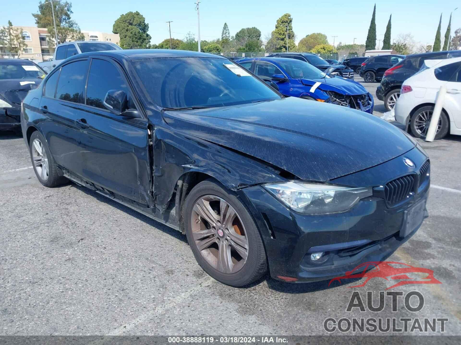 BMW 328I 2016 - WBA8E9G54GNT43866