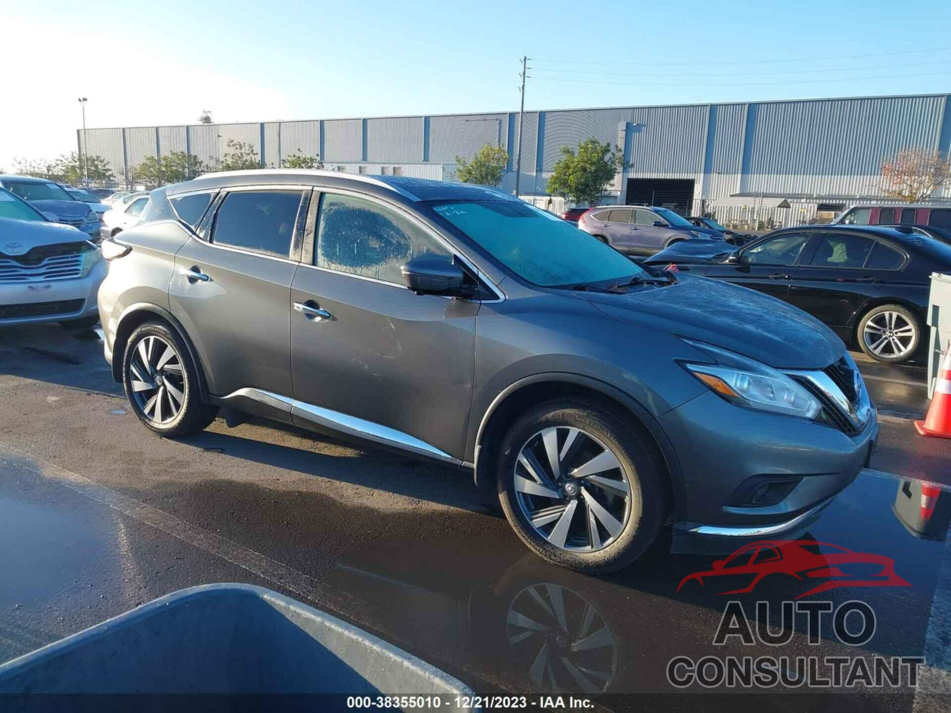 NISSAN MURANO 2016 - 5N1AZ2MHXGN105028