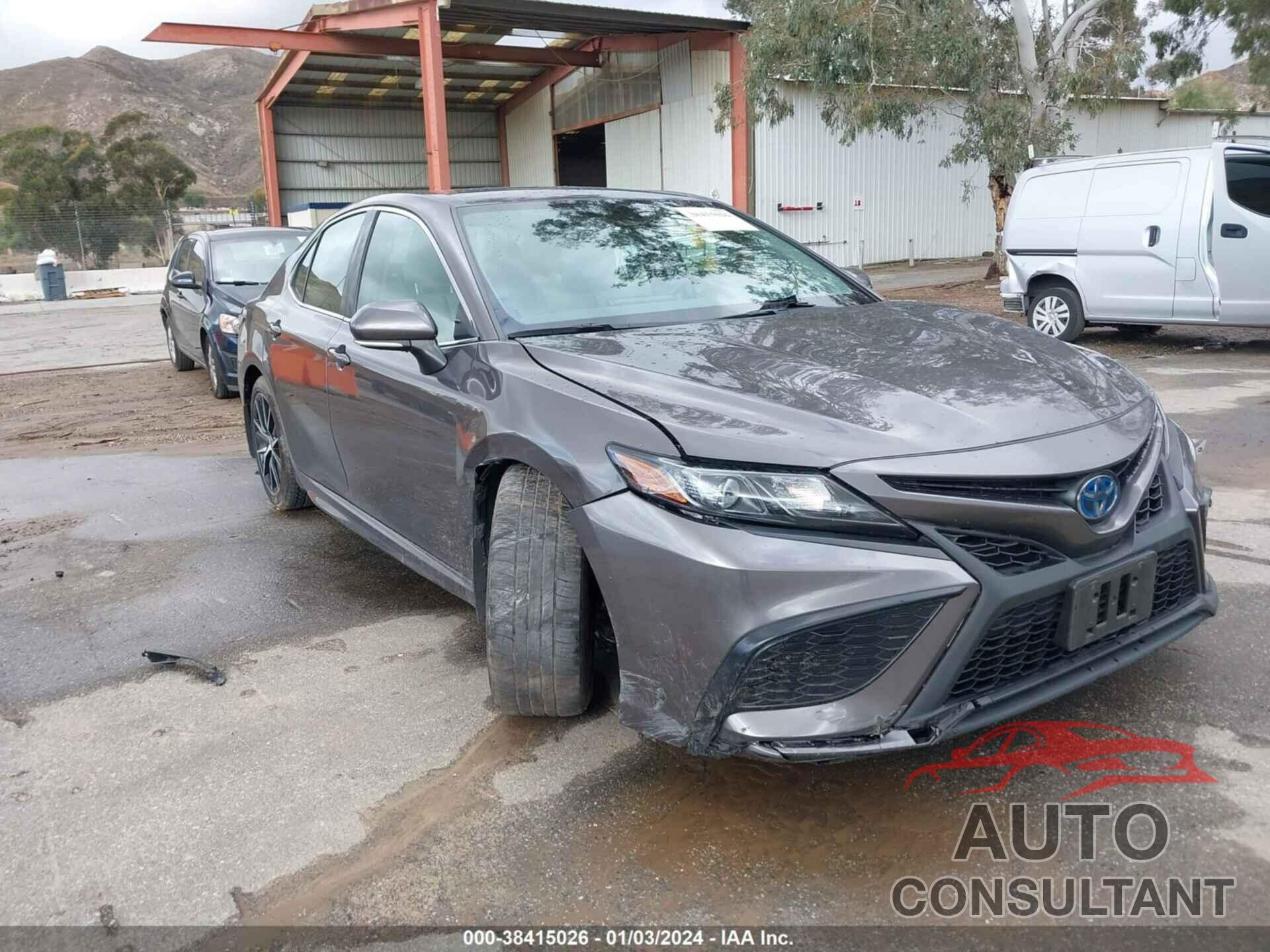 TOYOTA CAMRY 2022 - 4T1G31AK3NU591349