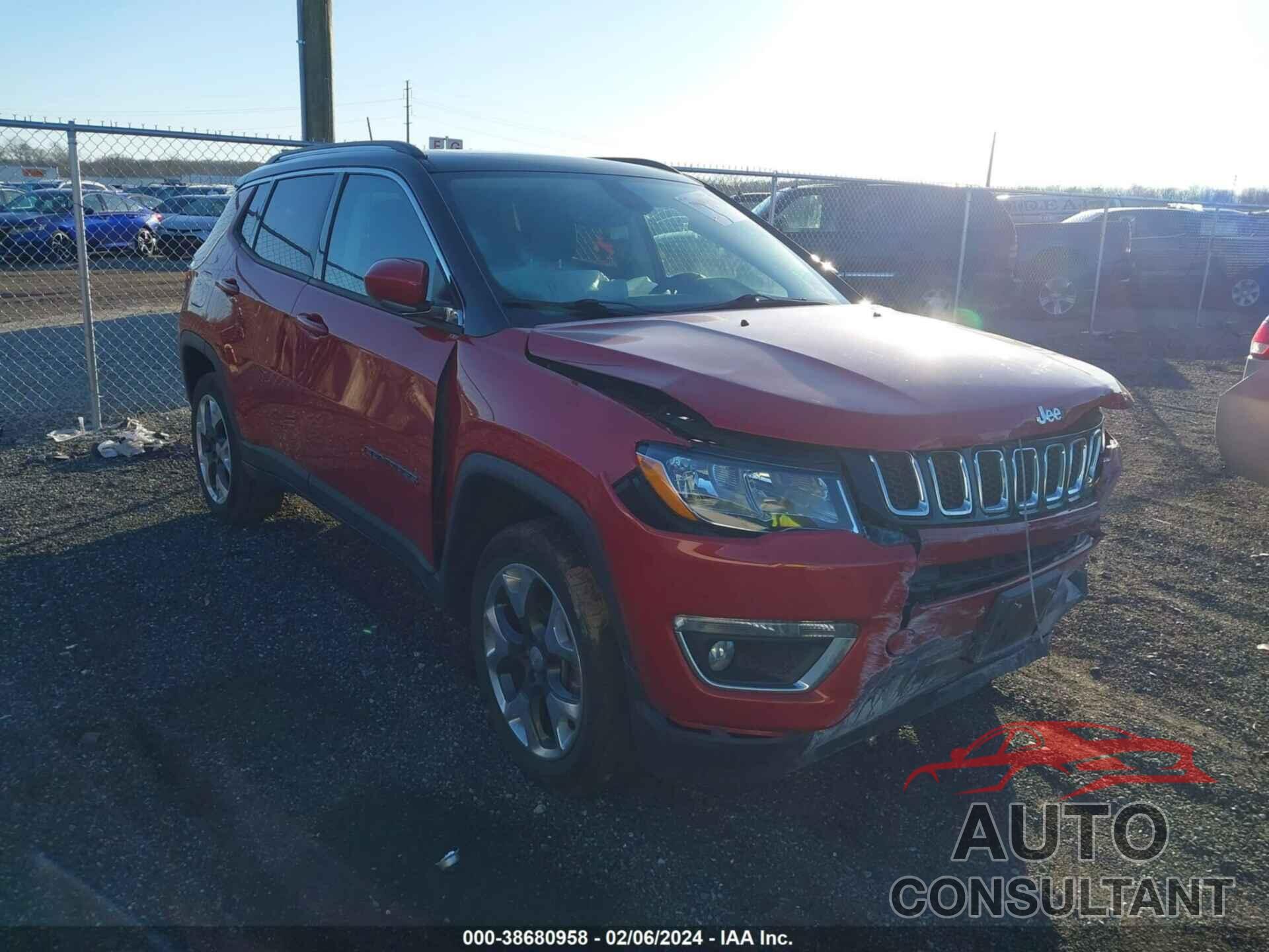 JEEP COMPASS 2018 - 3C4NJDCBXJT437046